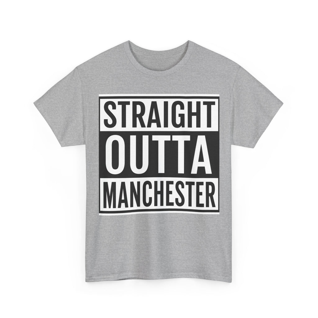 Straight Outta Manchester T-Shirt — Bold City Pride Tee