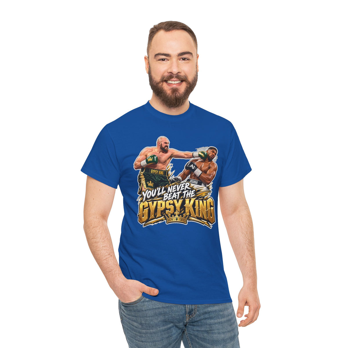 You'll Never Beat The Gypsy King Cotton T-Shirt