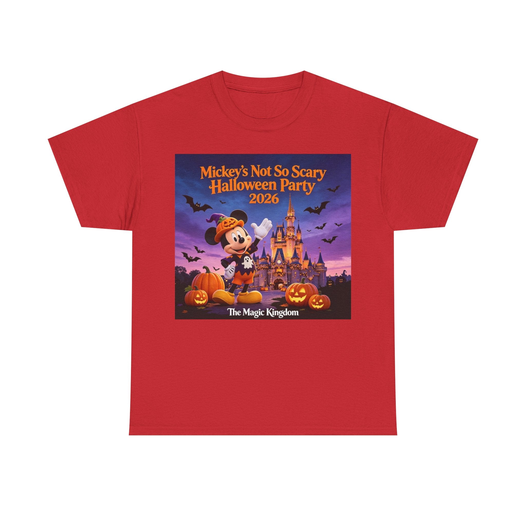 Halloween Party T‑Shirt — "Not So Scary" 2026 Magic Kingdom Tee