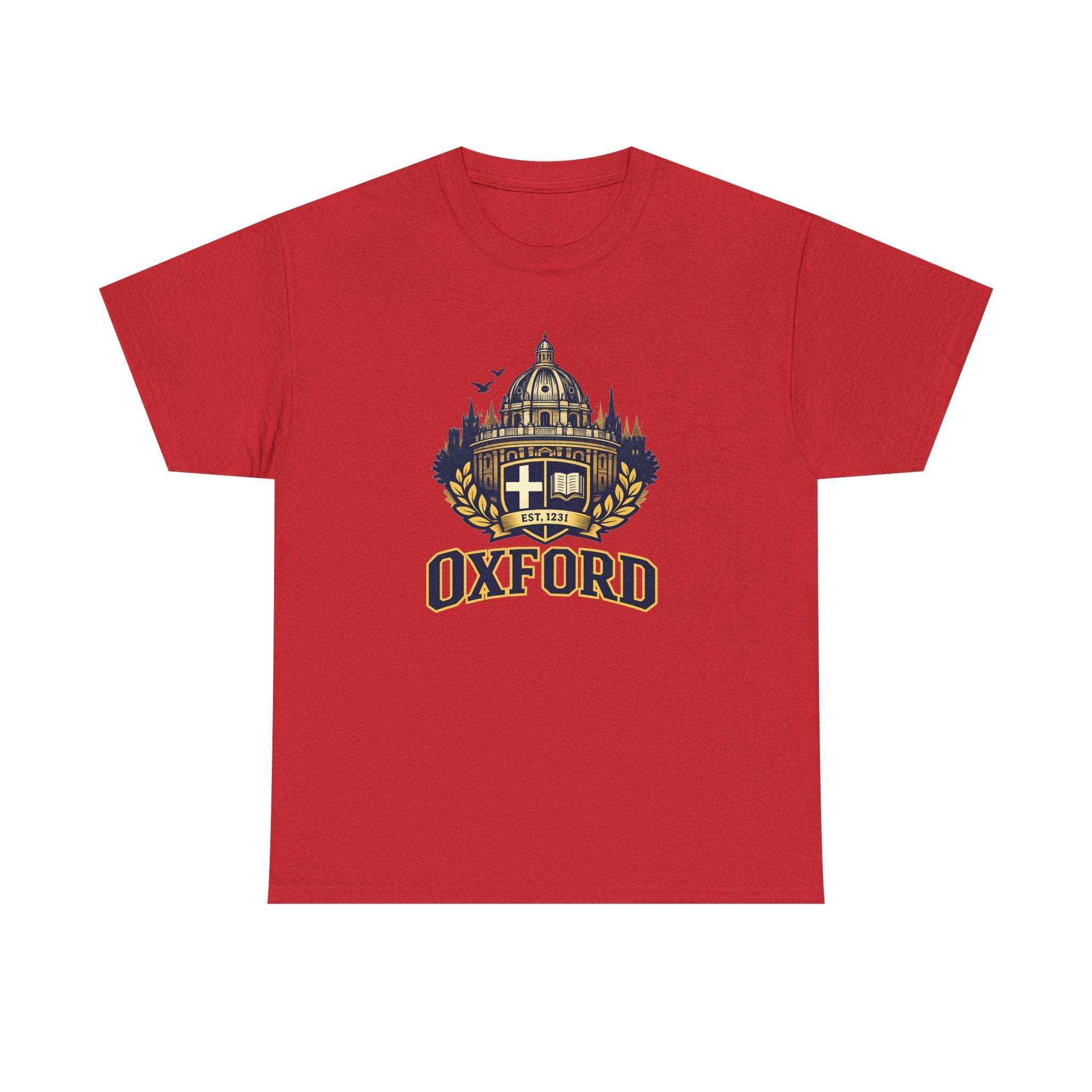 Oxford Crest T-Shirt — Vintage University Graphic Tee