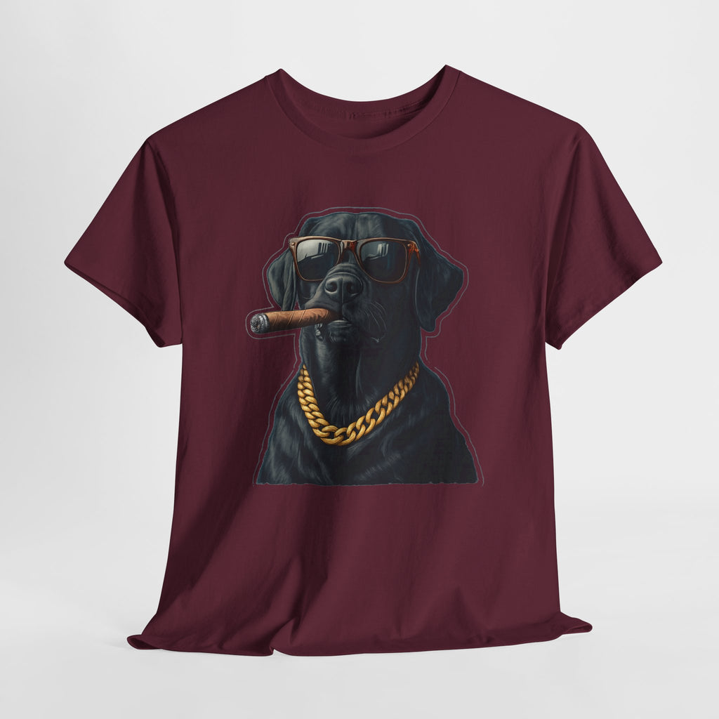 Cool Rottweiler Smoking Cigar Graphic Tee — Dog Lover Streetwear