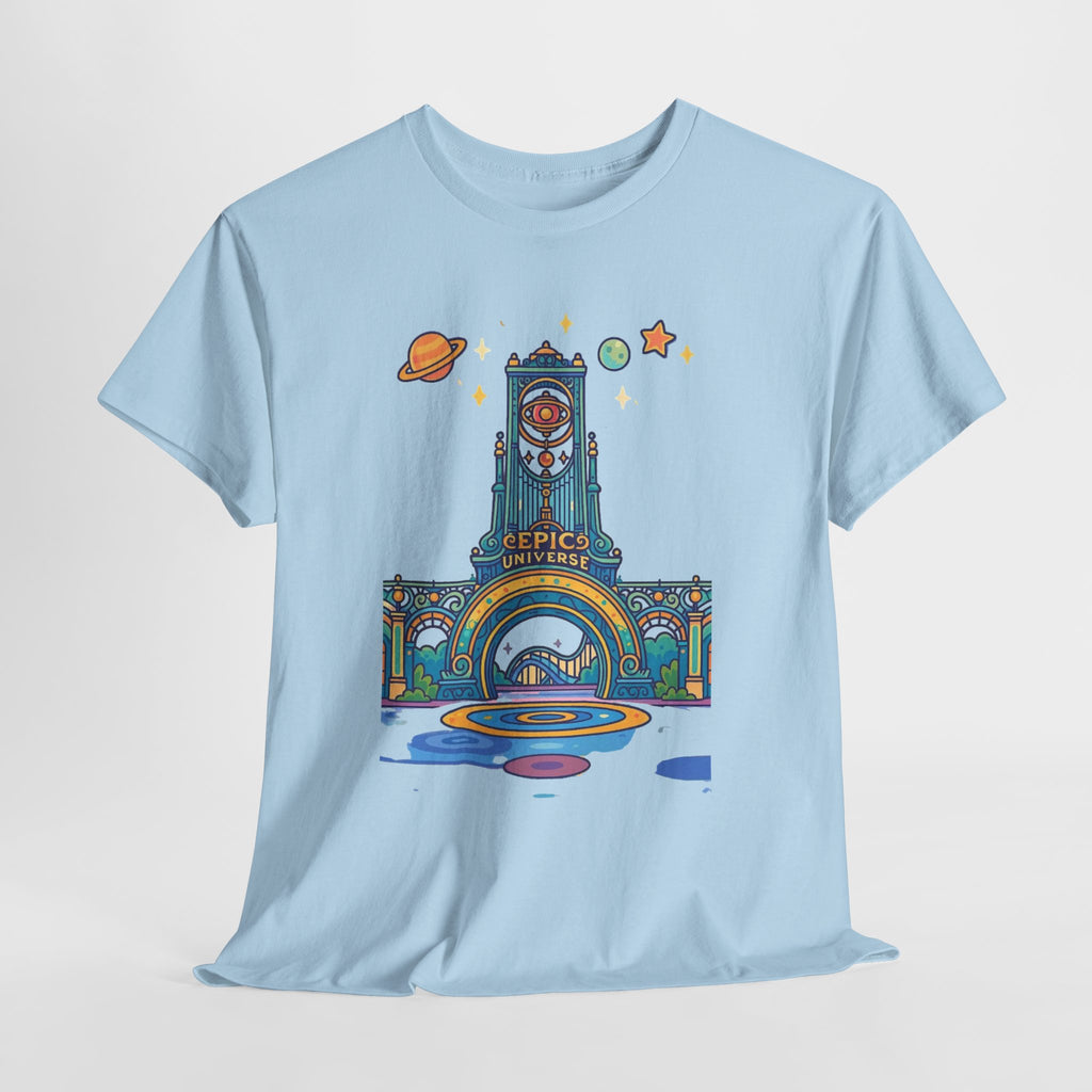 Universal Studios Family Vacation T-Shirt — Retro Space Theater Graphic Tee