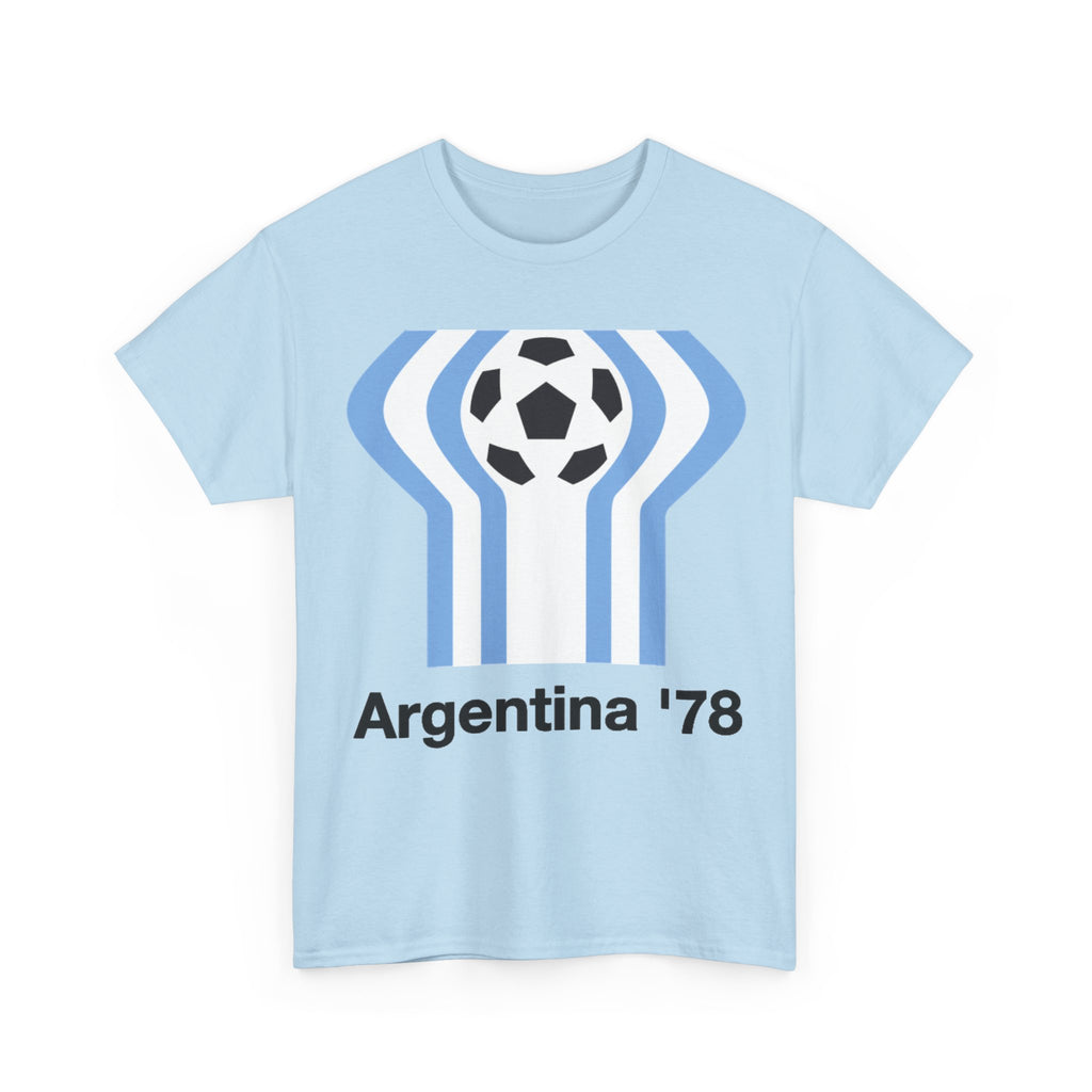 Argentina '78 Soccer T-Shirt — Retro World Cup Football Tee