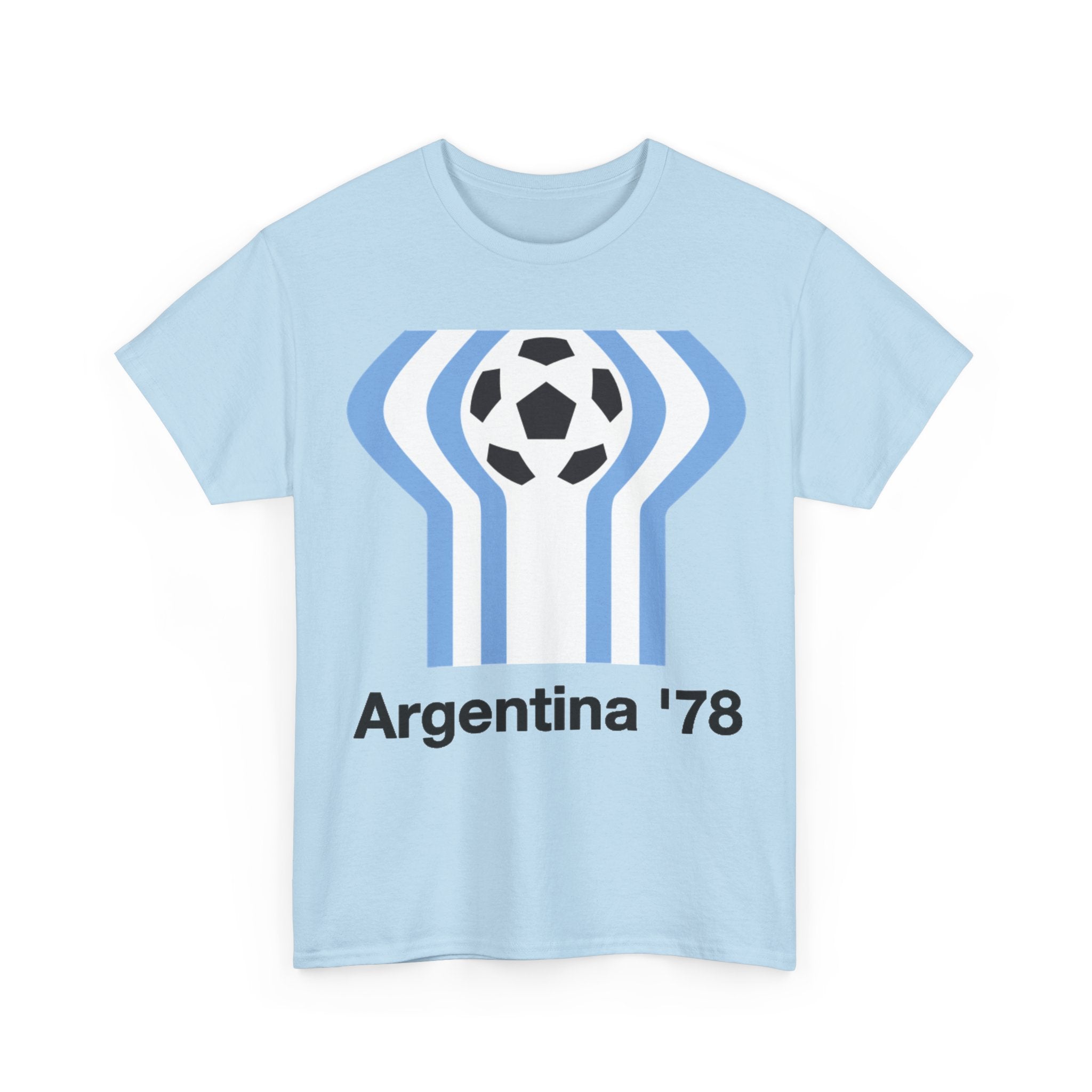 Argentina '78 Soccer T-Shirt — Retro World Cup Football Tee