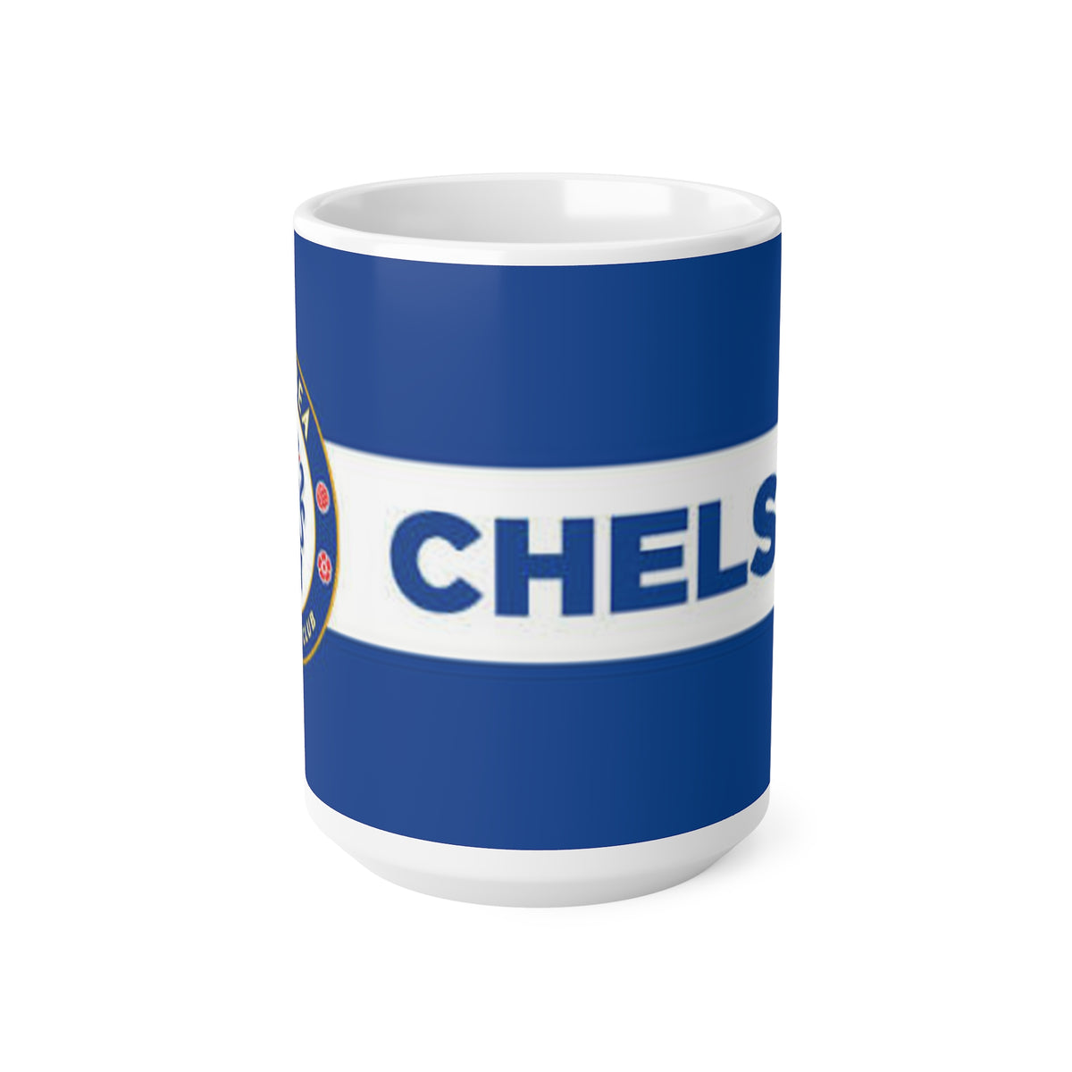 Chelsea Football Club Coffee Mug — Blue Crest Ceramic Mug (11oz & 15oz)