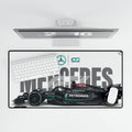 Mercedes AMG F1 Racing Desk Mat — Large Gaming/Work Surface