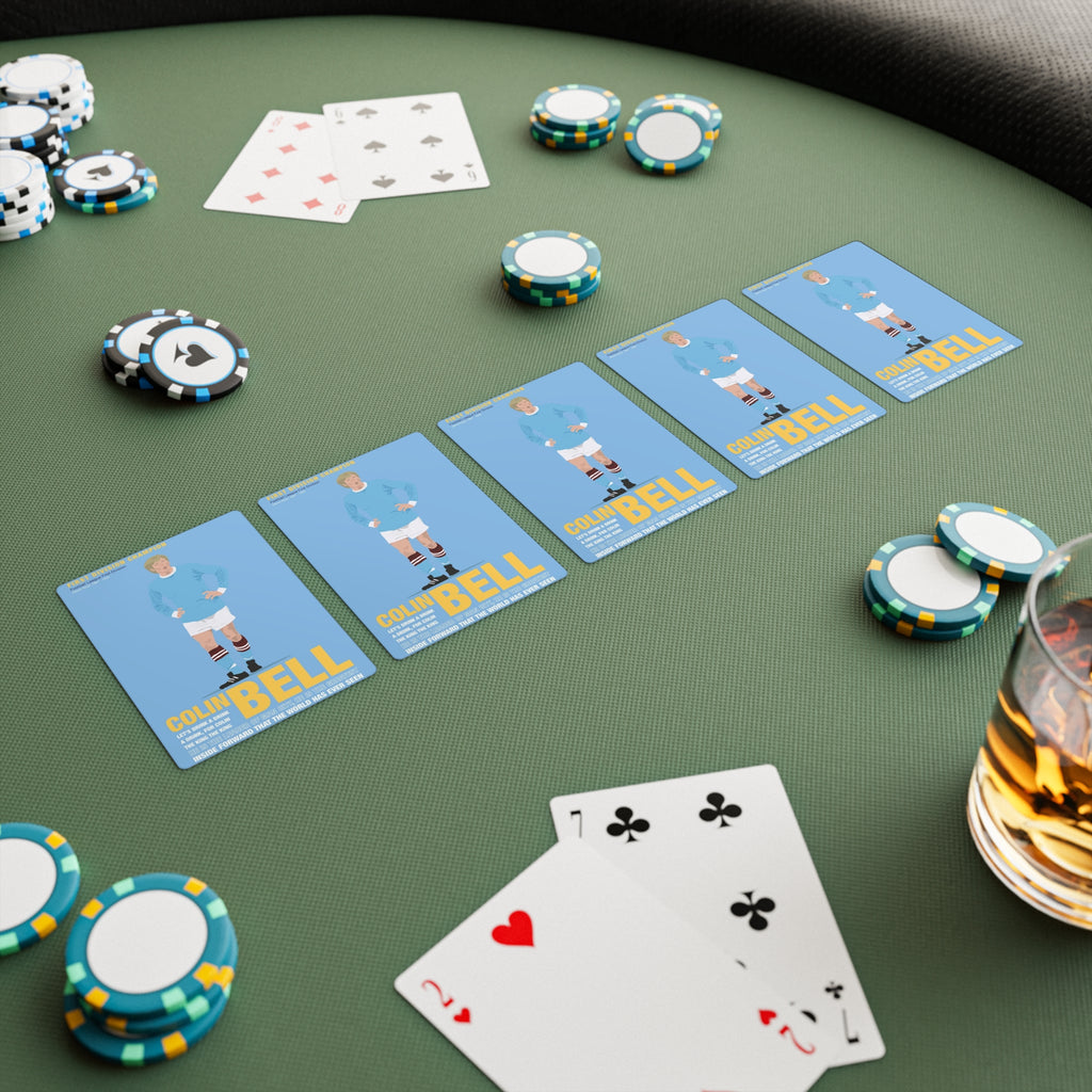 Colin Bell Manchester City Legend Playing / Poker Cards