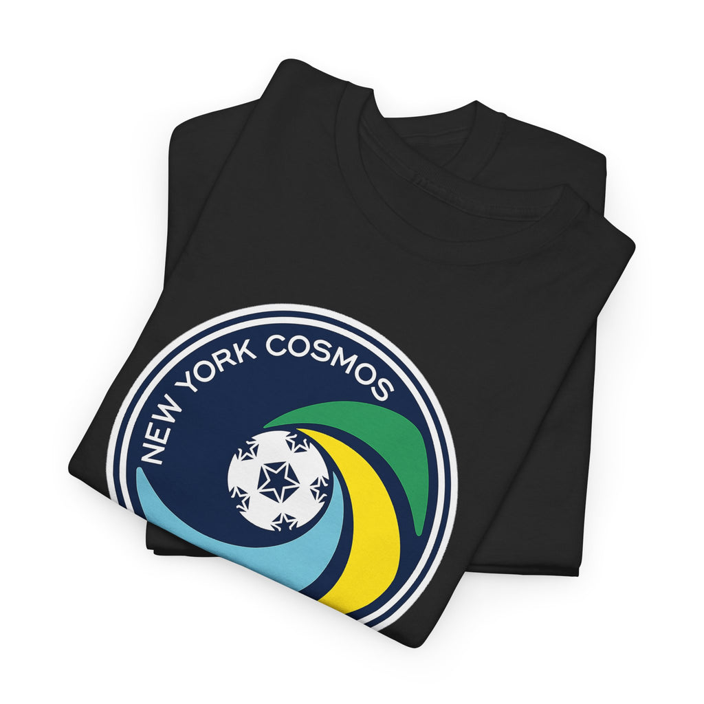 New York Cosmos Retro Logo Cotton T‑Shirt — Vintage Soccer Tee