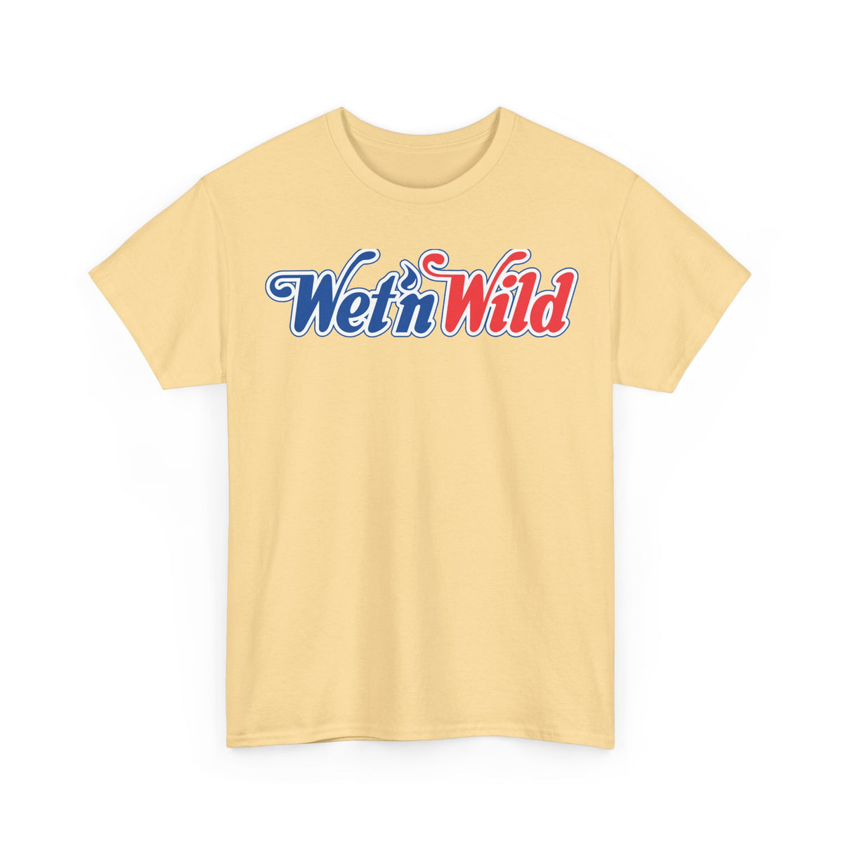 Wet n Wild Orlando Retro Unisex Heavy Cotton T-Shirt / Tee