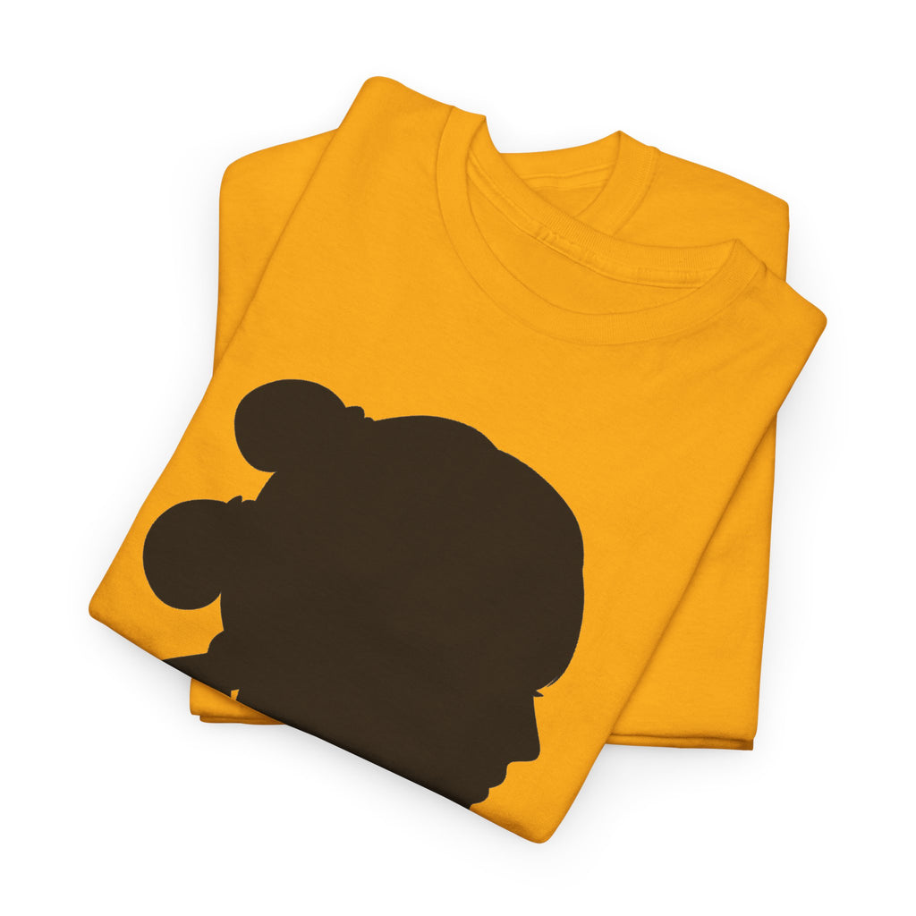Princess Leia Star Wars Silhouette Profile Tee — Classic Portrait T‑Shirt