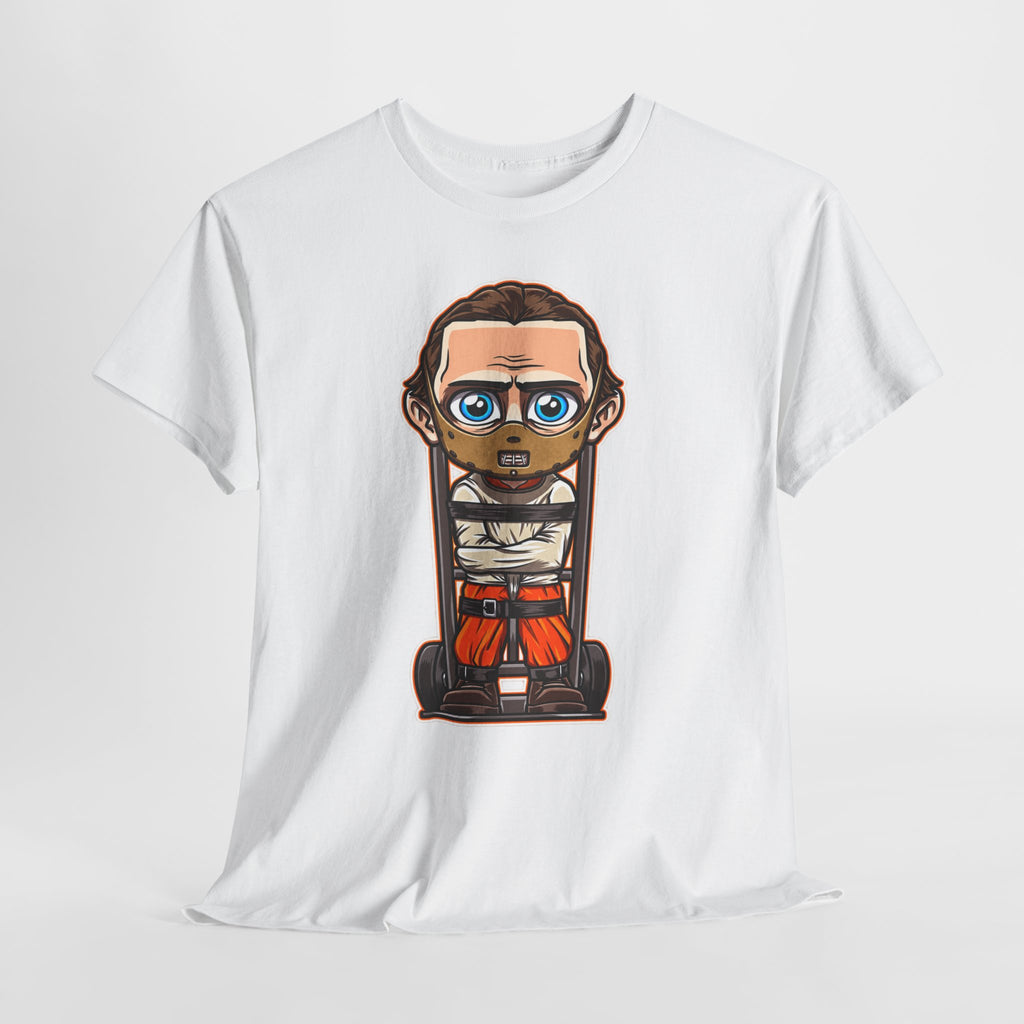 Chibi Prisoner Character Tee — Cute Cartoon Inmate Graphic T-Shirt