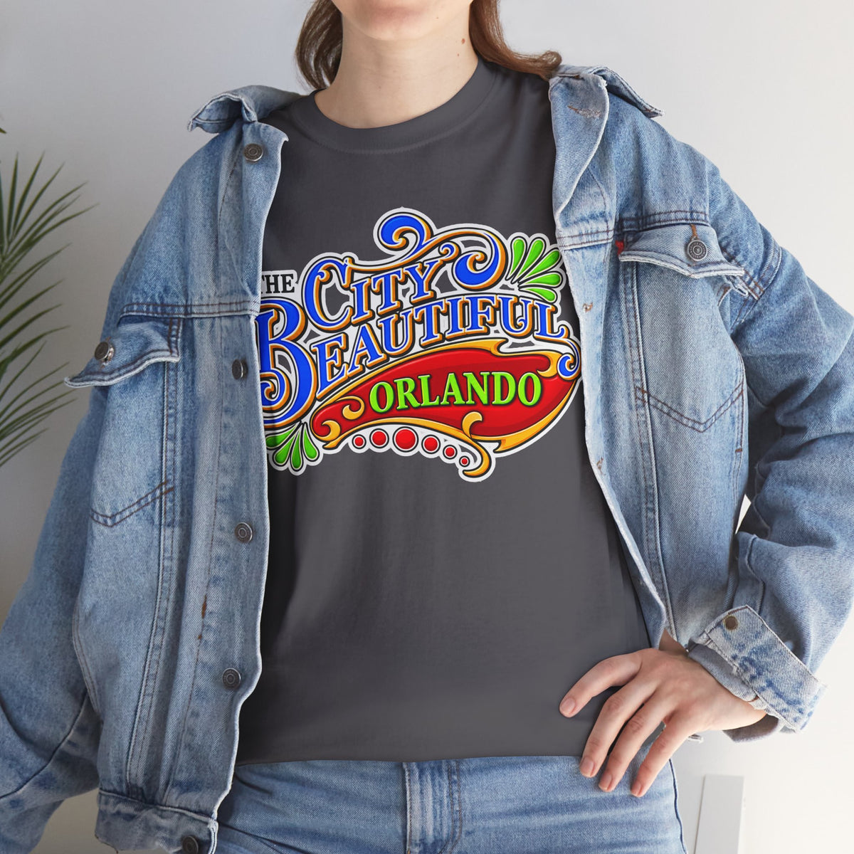 The City Beautiful Orlando Graphic Cotton Tee