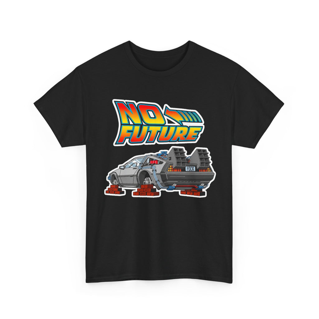 No Future DeLorean Cotton T-Shirt