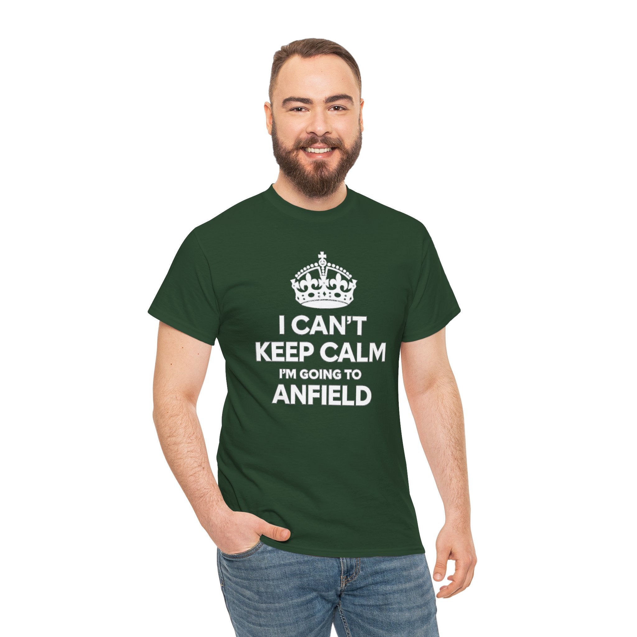 I Can't Keep Calm I'm Going to Anfield T-Shirt — Football Fan Tee