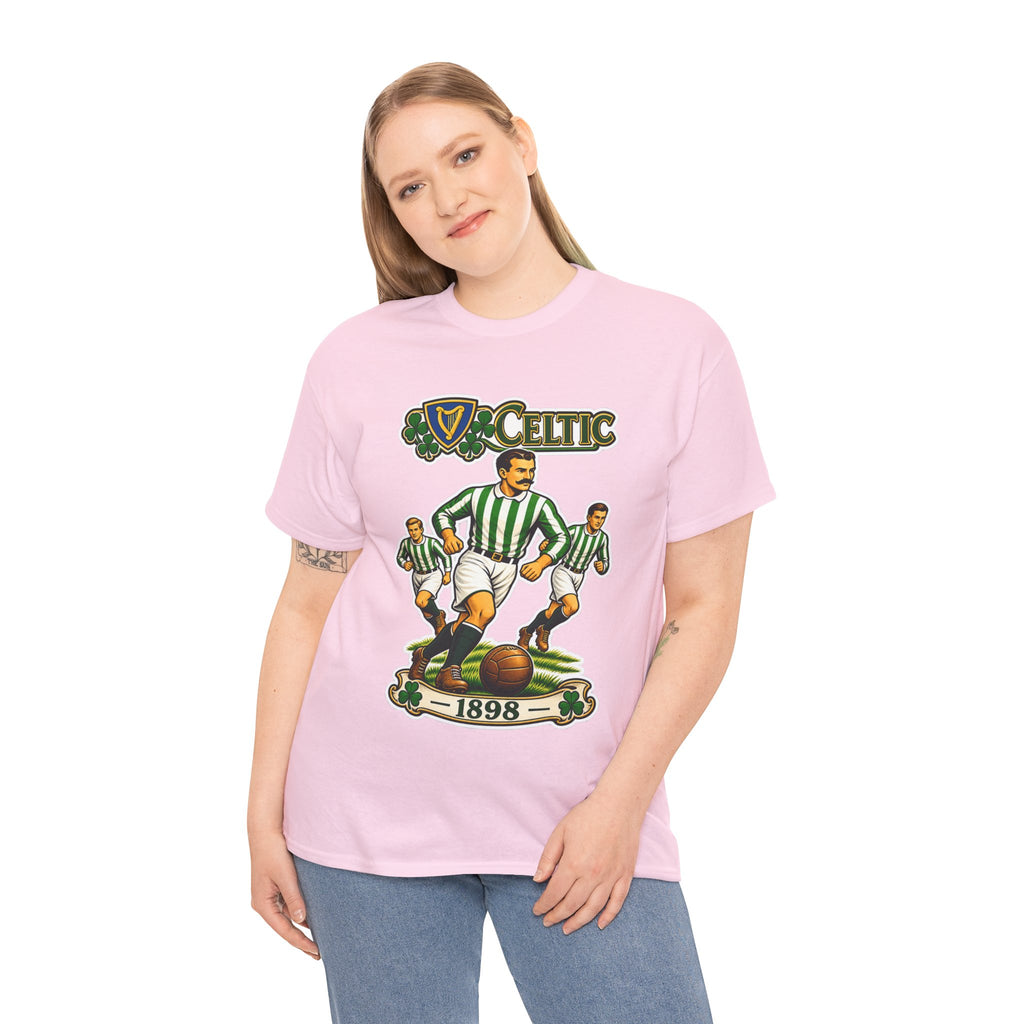 Celtic Football Retro Players Tee — 1898 Vintage Soccer Shirt
