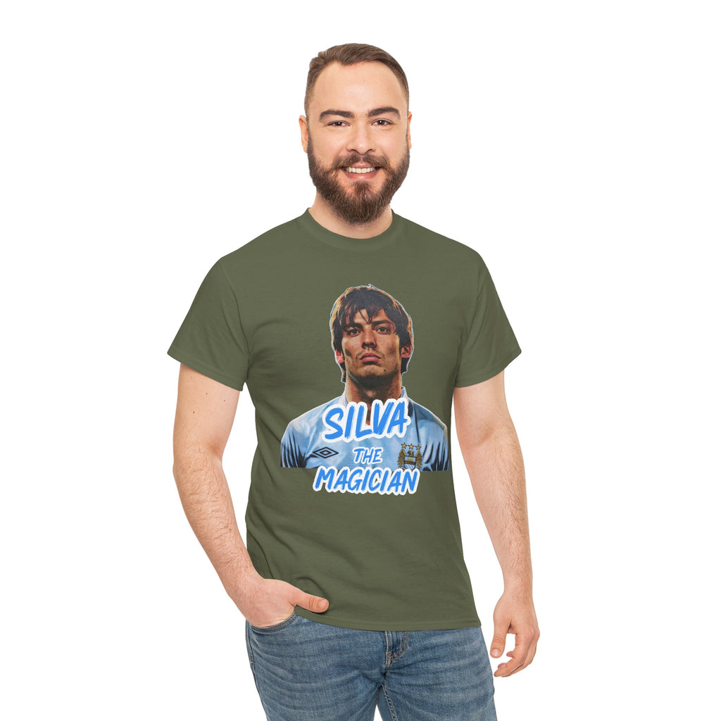David Silva Manchester City The Magician Soccer Tee