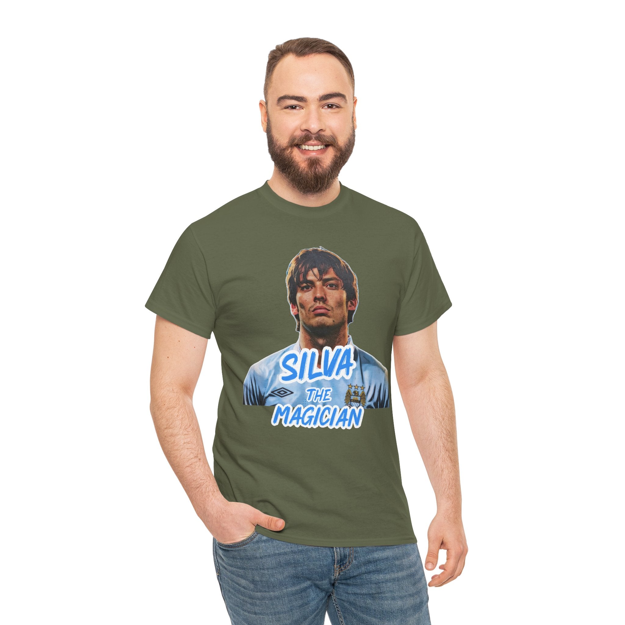 David Silva Manchester City The Magician Soccer Tee