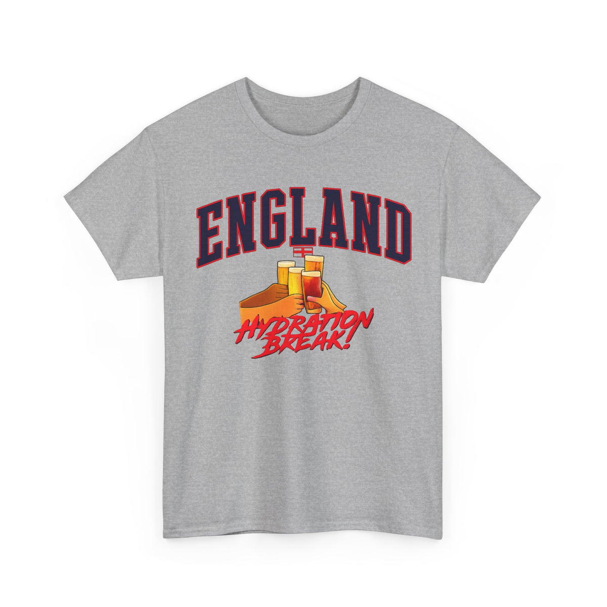 England Hydration Break T‑Shirt — "I'm Having an Hydration Break" Sports Tee