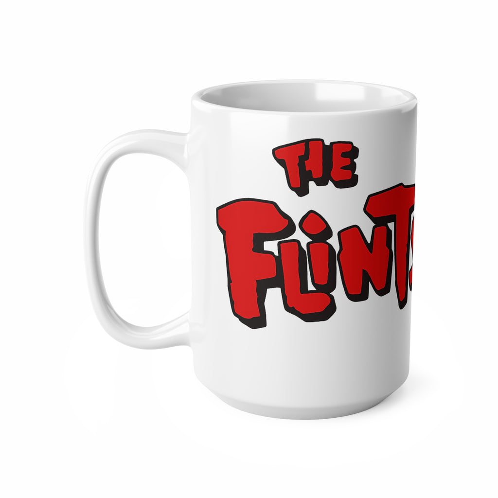 The Flintstones Red Logo Ceramic Coffee Mug — 11oz & 15oz