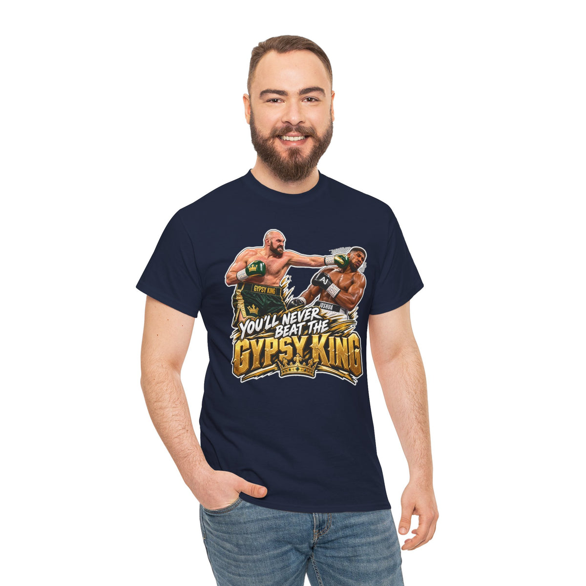 You'll Never Beat The Gypsy King Cotton T-Shirt