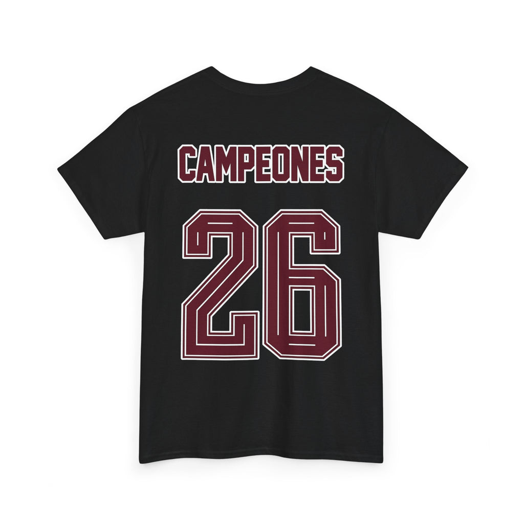 Spain World Champions 'Campeones 26' Cotton T‑Shirt