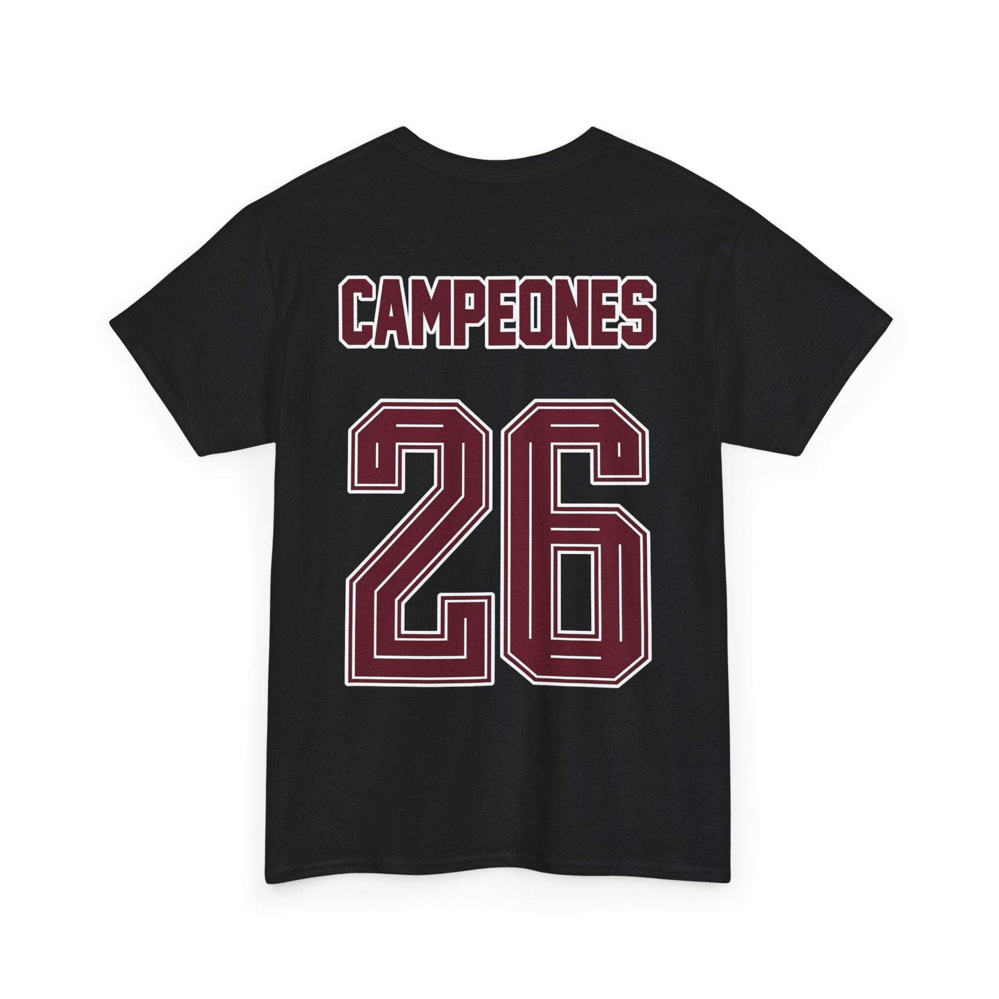 Spain World Champions 'Campeones 26' Cotton T‑Shirt