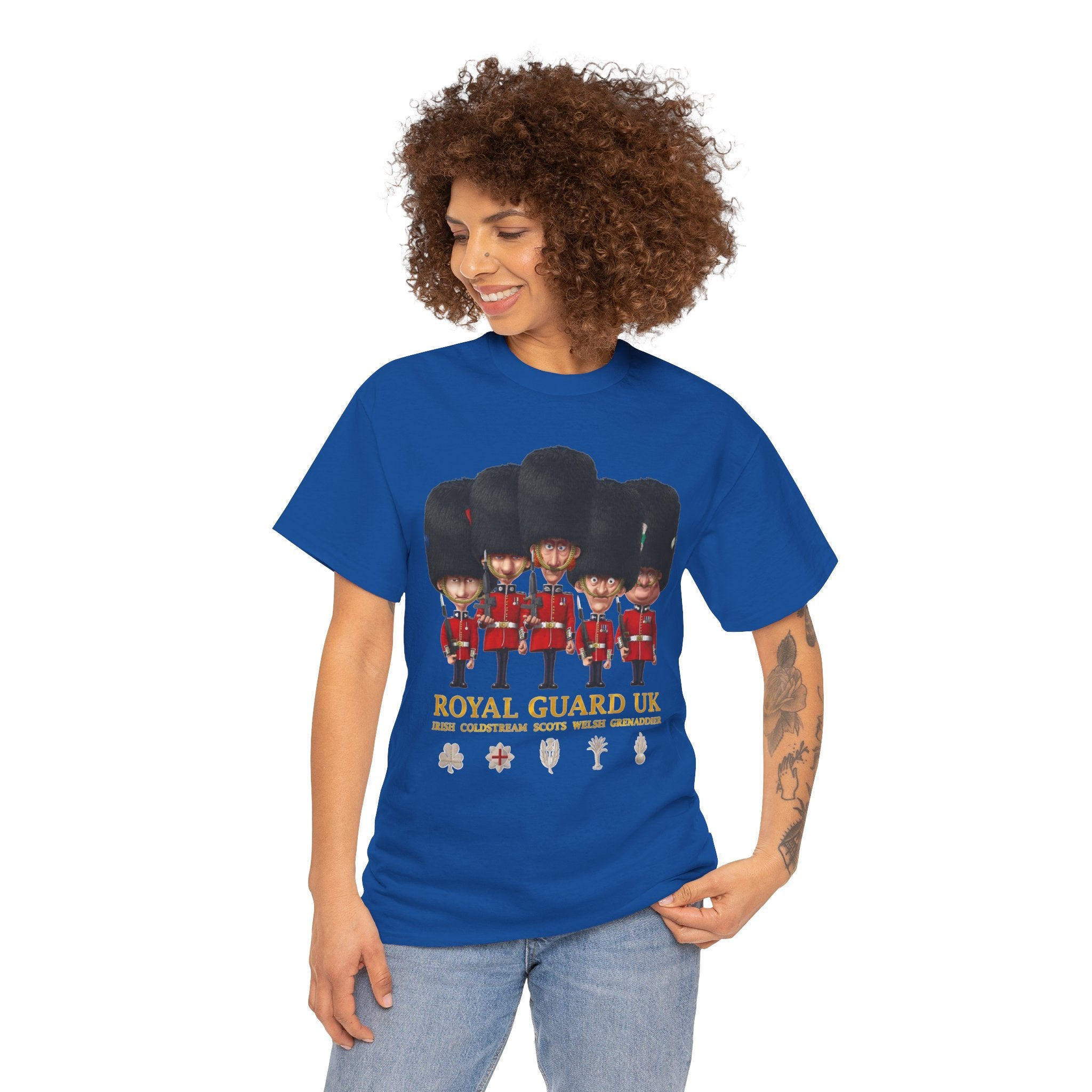 Royal Guard UK T-Shirt — Cute British Guards Illustration Tee
