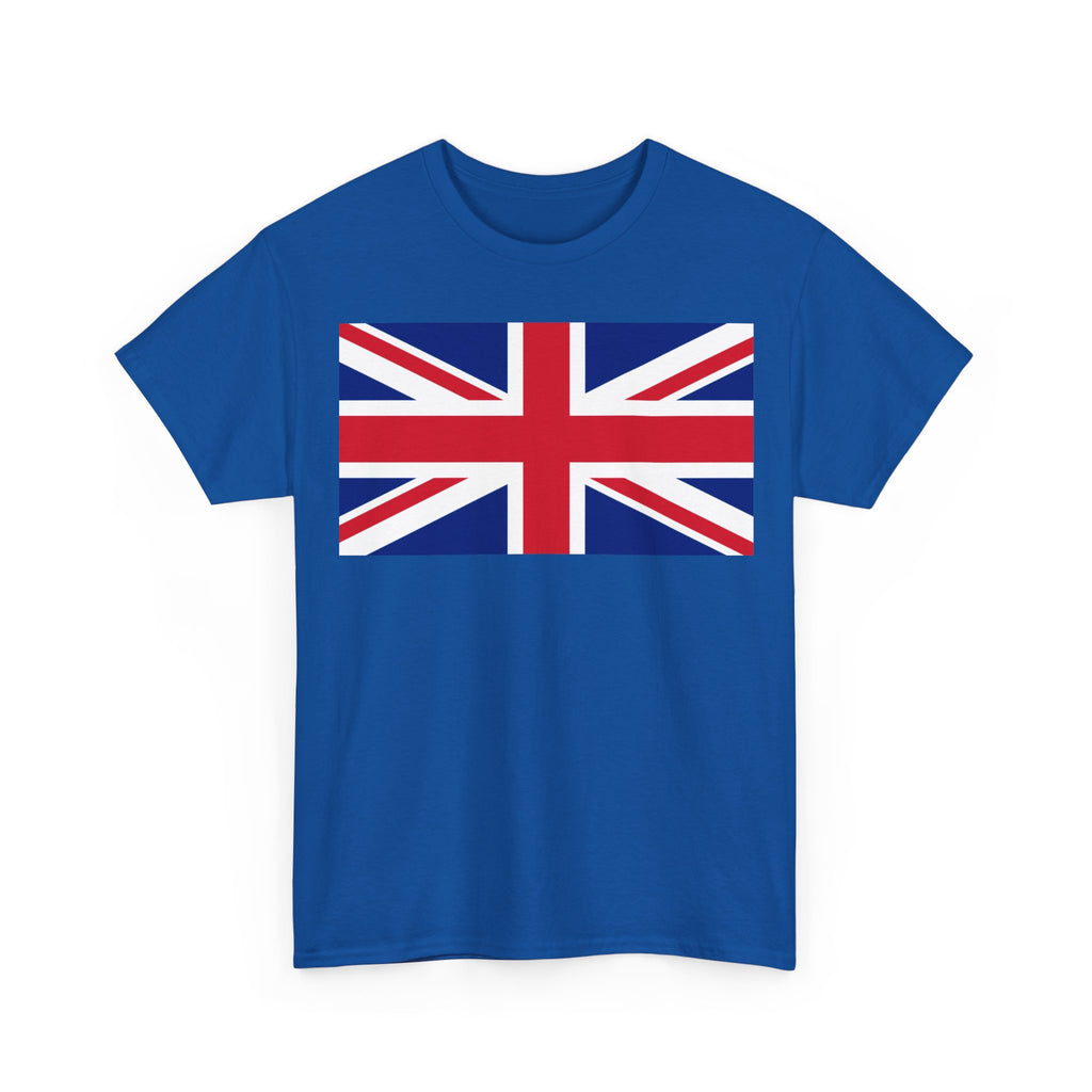 Union Jack Flag T‑Shirt — British Flag Tee for UK Pride & Travel