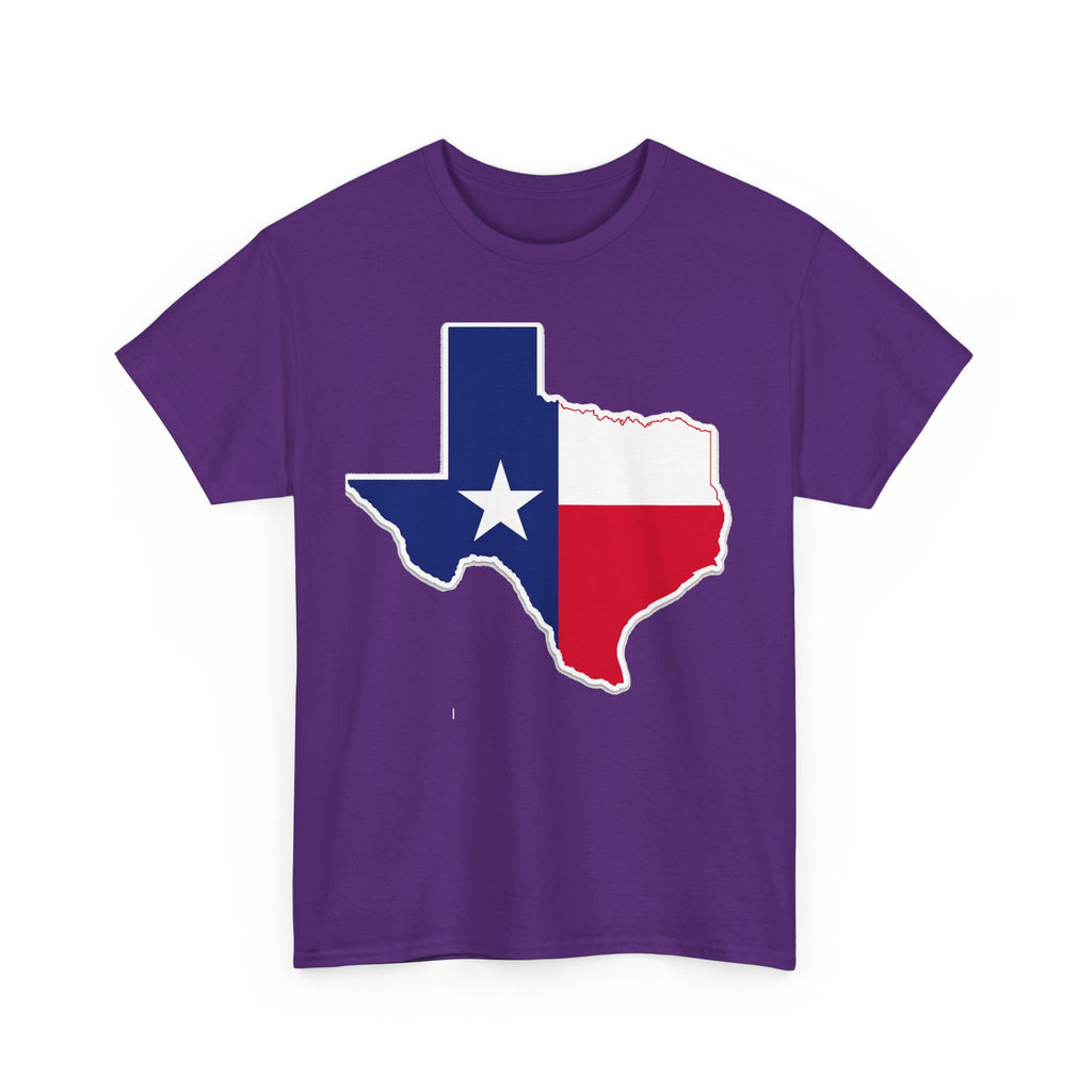 Texas Flag Outline T-Shirt — Lone Star State Pride Tee