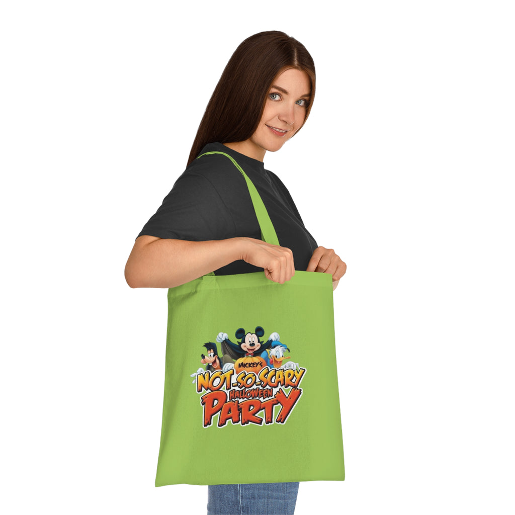 Mickey "Not So Scary Halloween Party" Cotton Tote — Disney Trick-or-Treat Bag