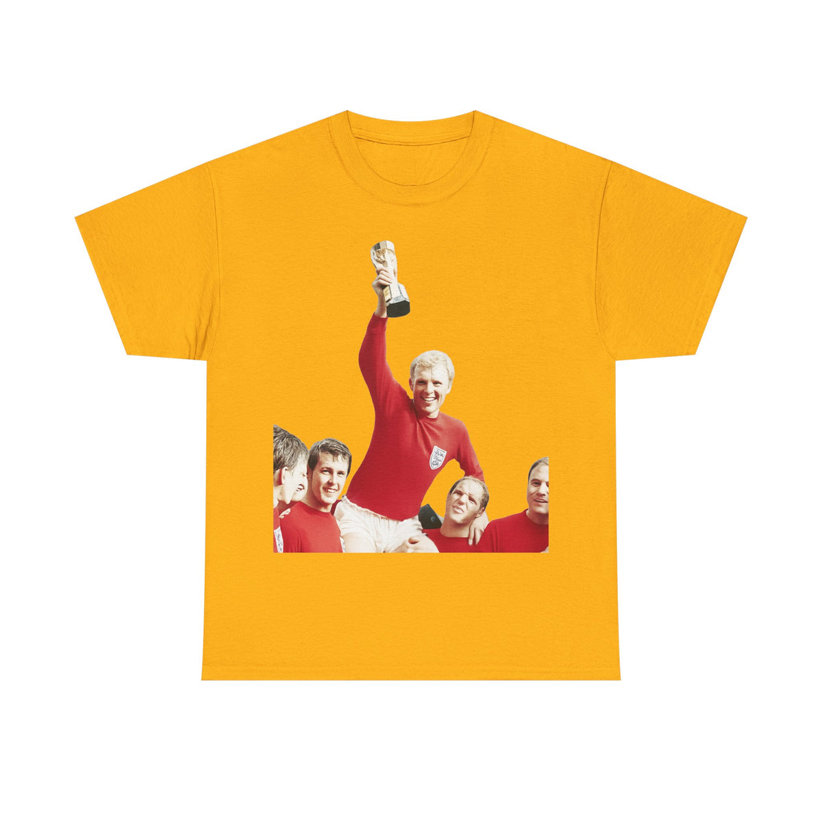 England 1966 World Cup Winners Tee — Retro Team Celebration T-Shirt