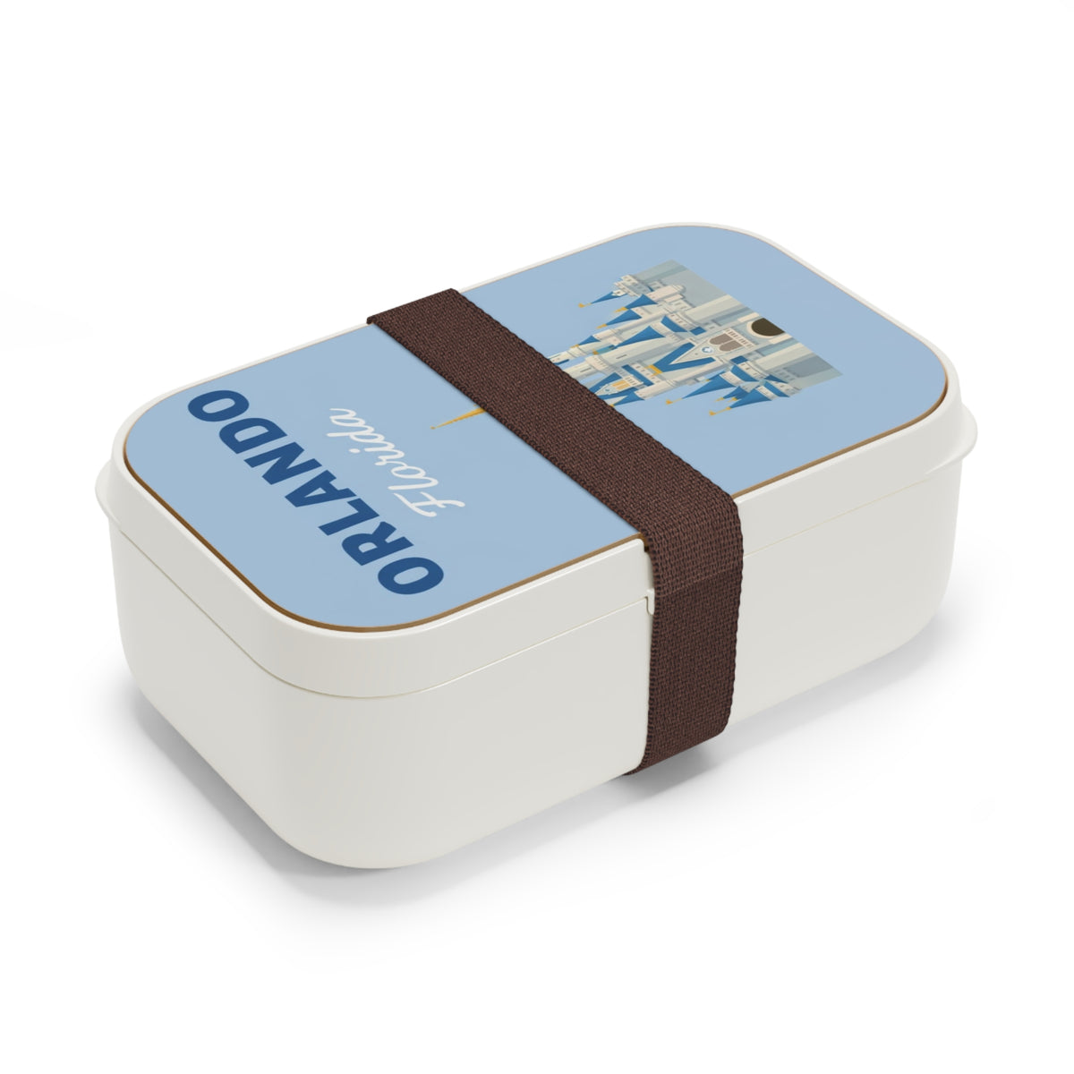 Orlando Castle Bento Lunch Box — Florida Theme Travel Lunchbox