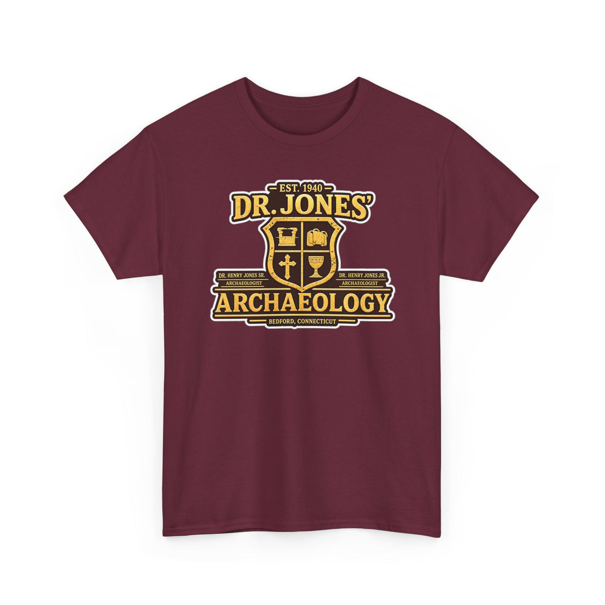 Dr. Jones Archaeology Vintage Adventure Cotton T-Shirt