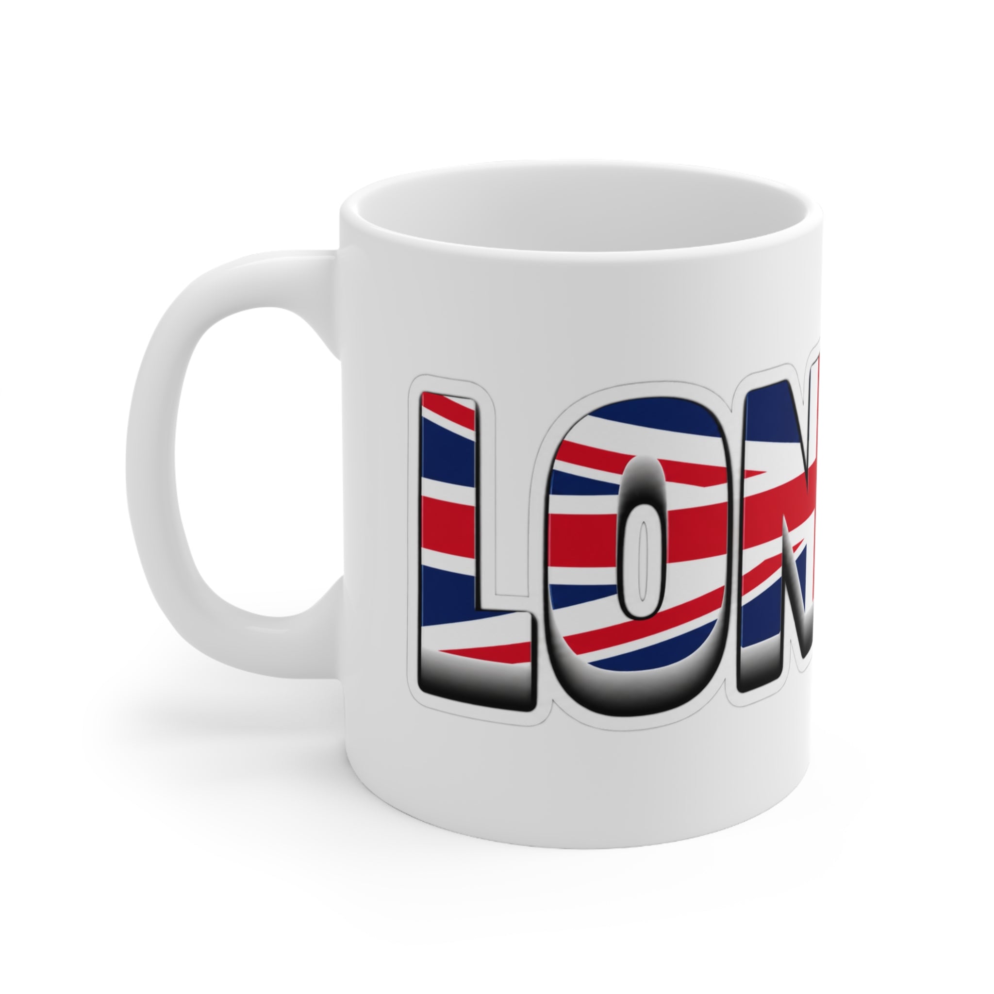London Flag Ceramic Coffee Mug — Union Jack 11oz & 15oz