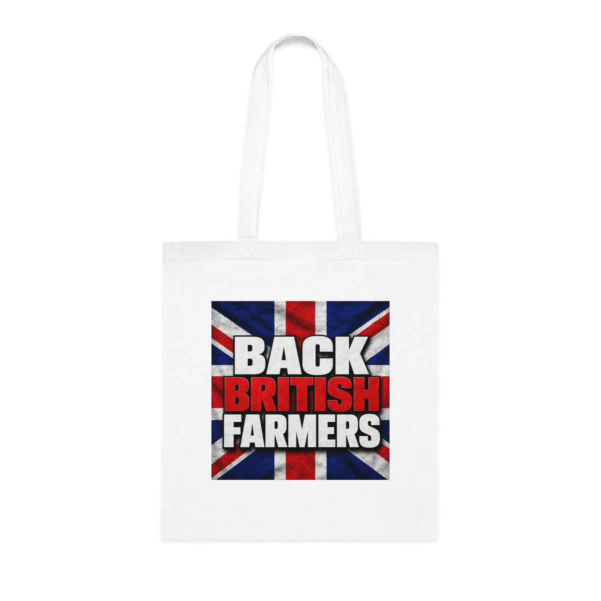 Back British Farmers Tote Bag — Union Jack Cotton Shopper