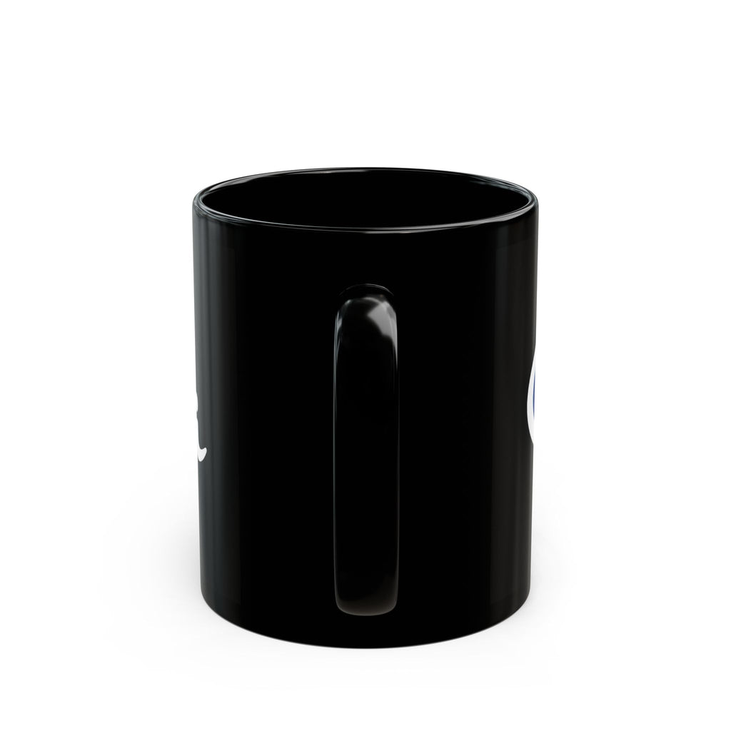 Cherki Script Black Coffee Mug – Stylish Personalized Name Mug (11oz, 15oz)