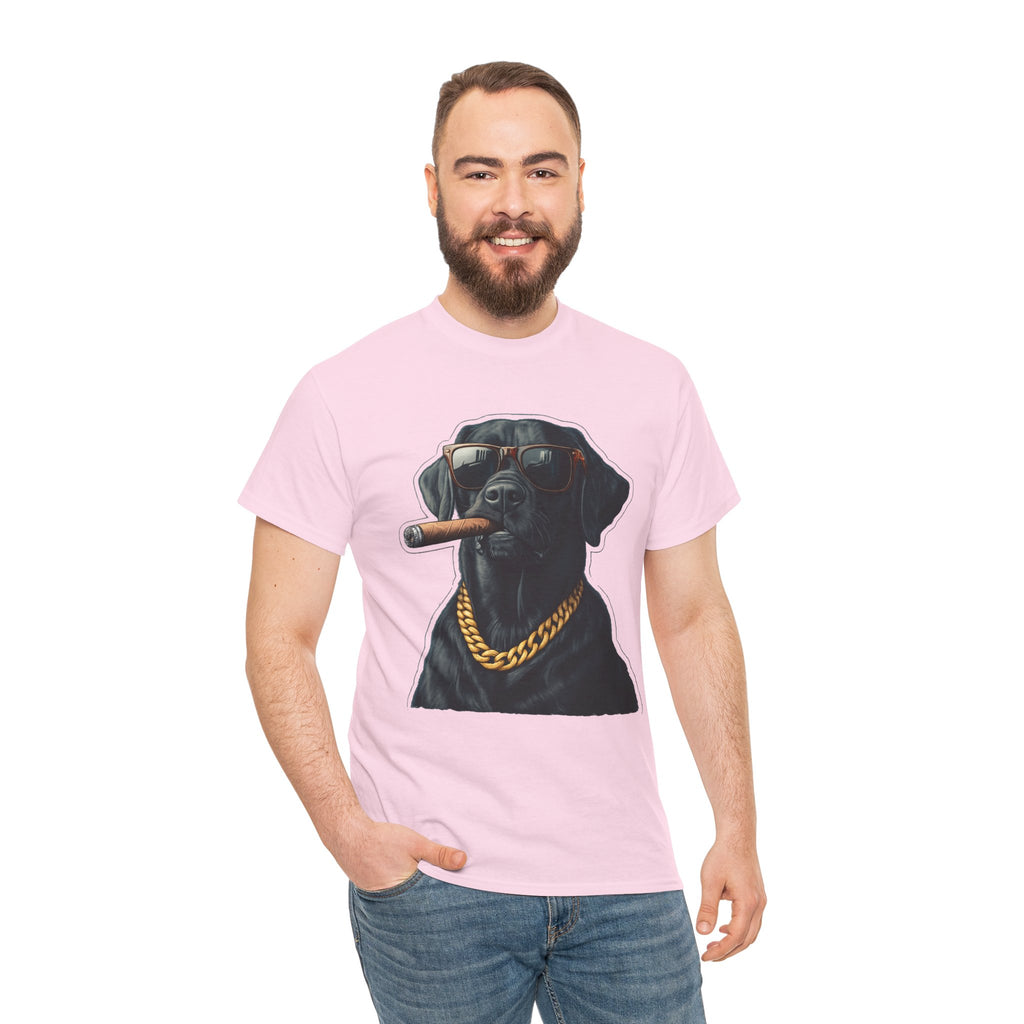 Cool Rottweiler Smoking Cigar Graphic Tee — Dog Lover Streetwear