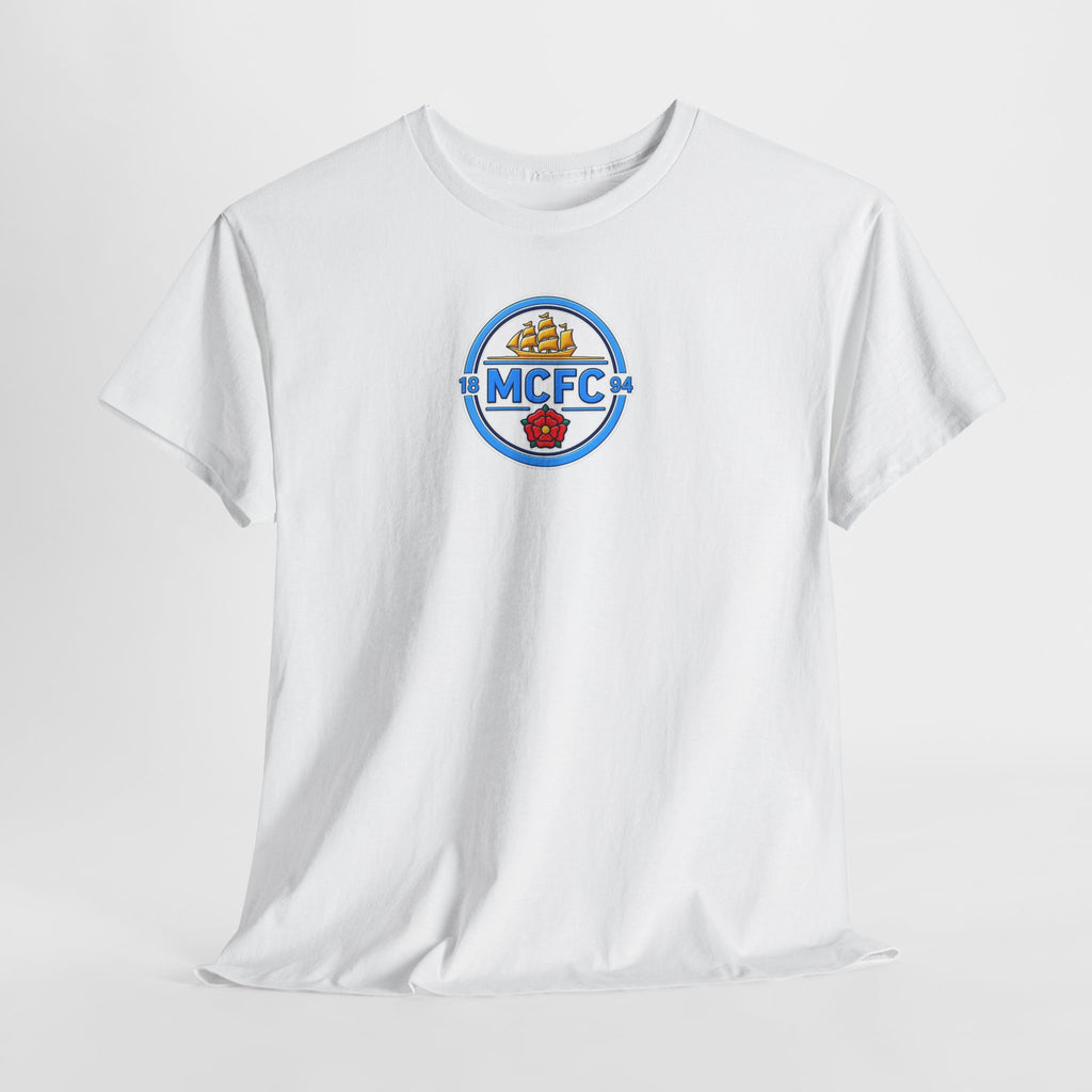 MCFC Retro Crest T‑Shirt — Vintage Soccer Fan Tee