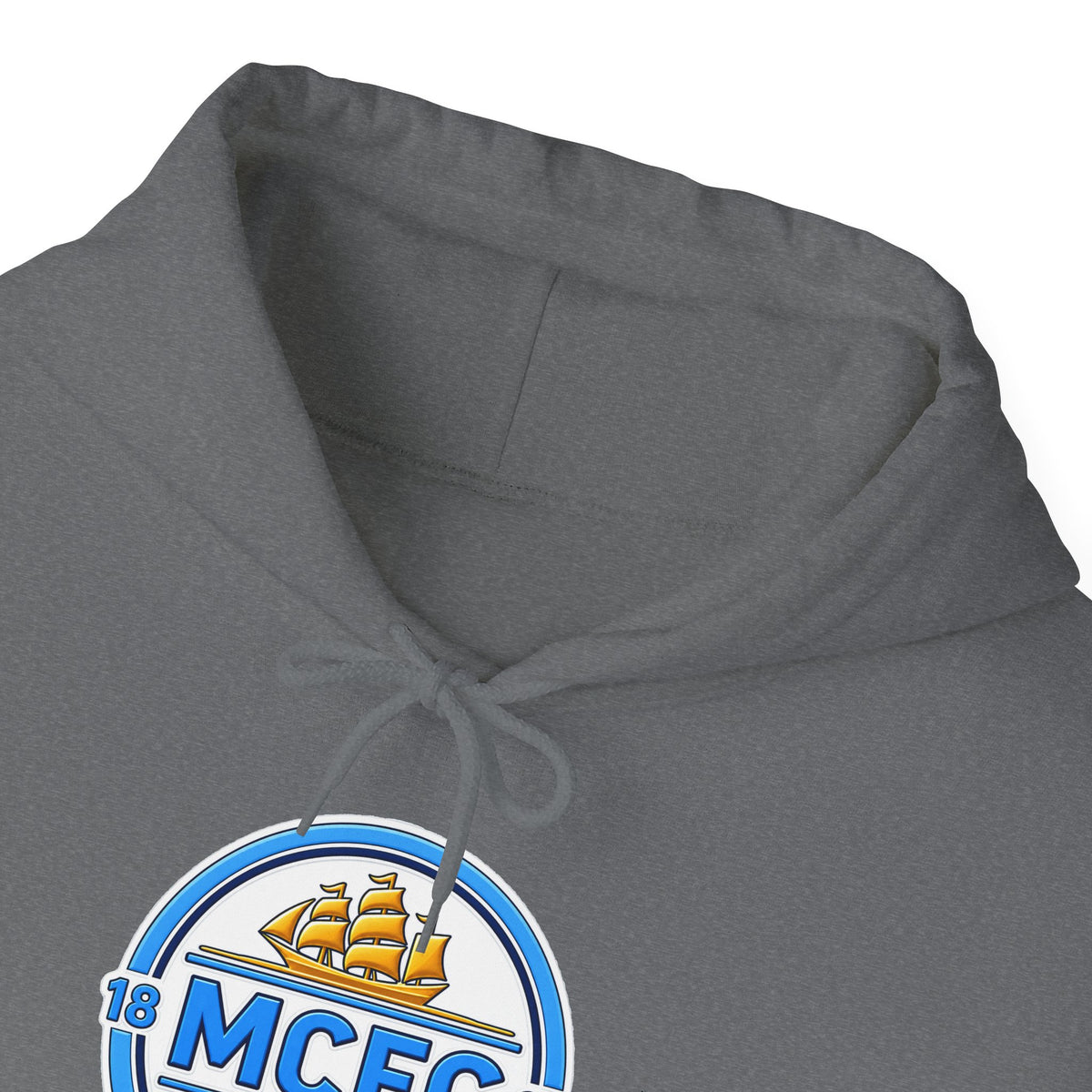 MCFC Logo Hoodie – Vintage Football Club Crest Pullover