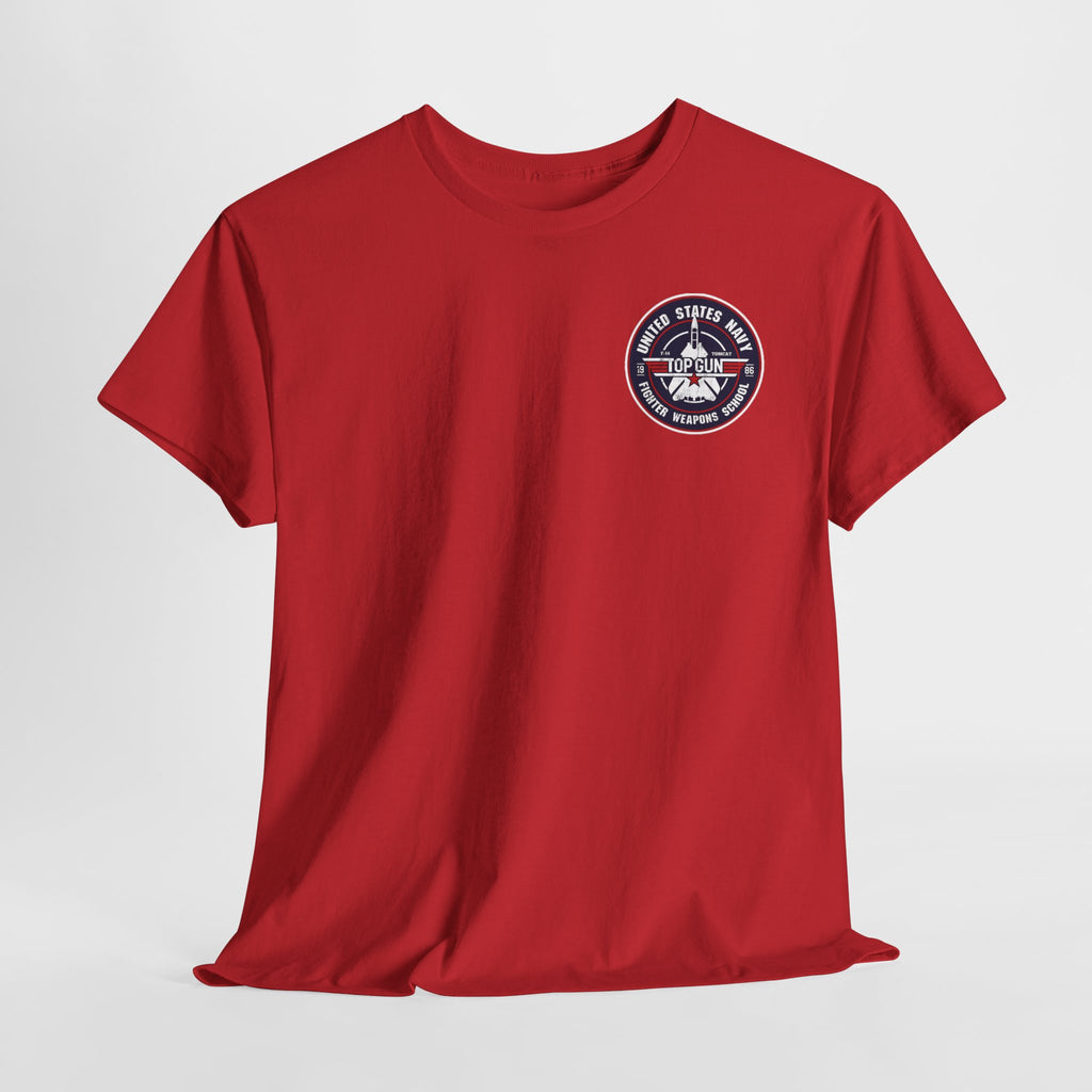 US Navy Top Gun School T-Shirt — 'High Speed' Vintage Cotton T-Shirt