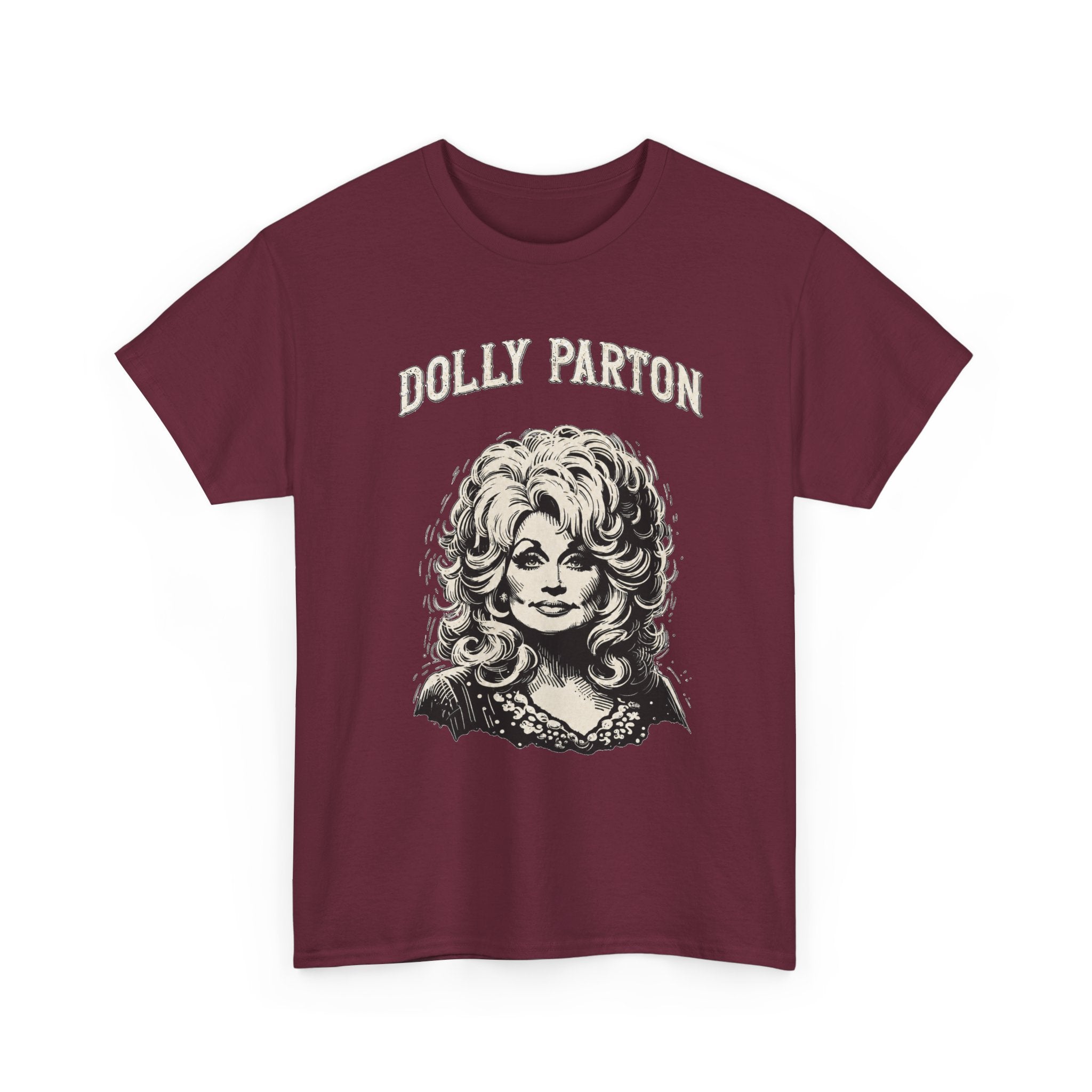 Dolly Icon Portrait Tee — Dolly Parton Graphic T-Shirt