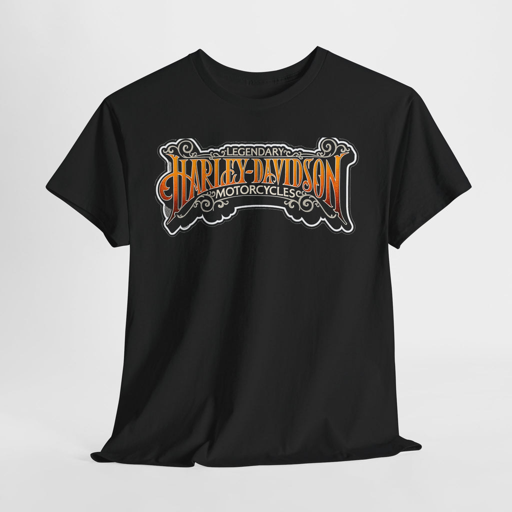 Harley-Davidson Vintage Logo Tee — Retro Motorcycle Graphic T-Shirt
