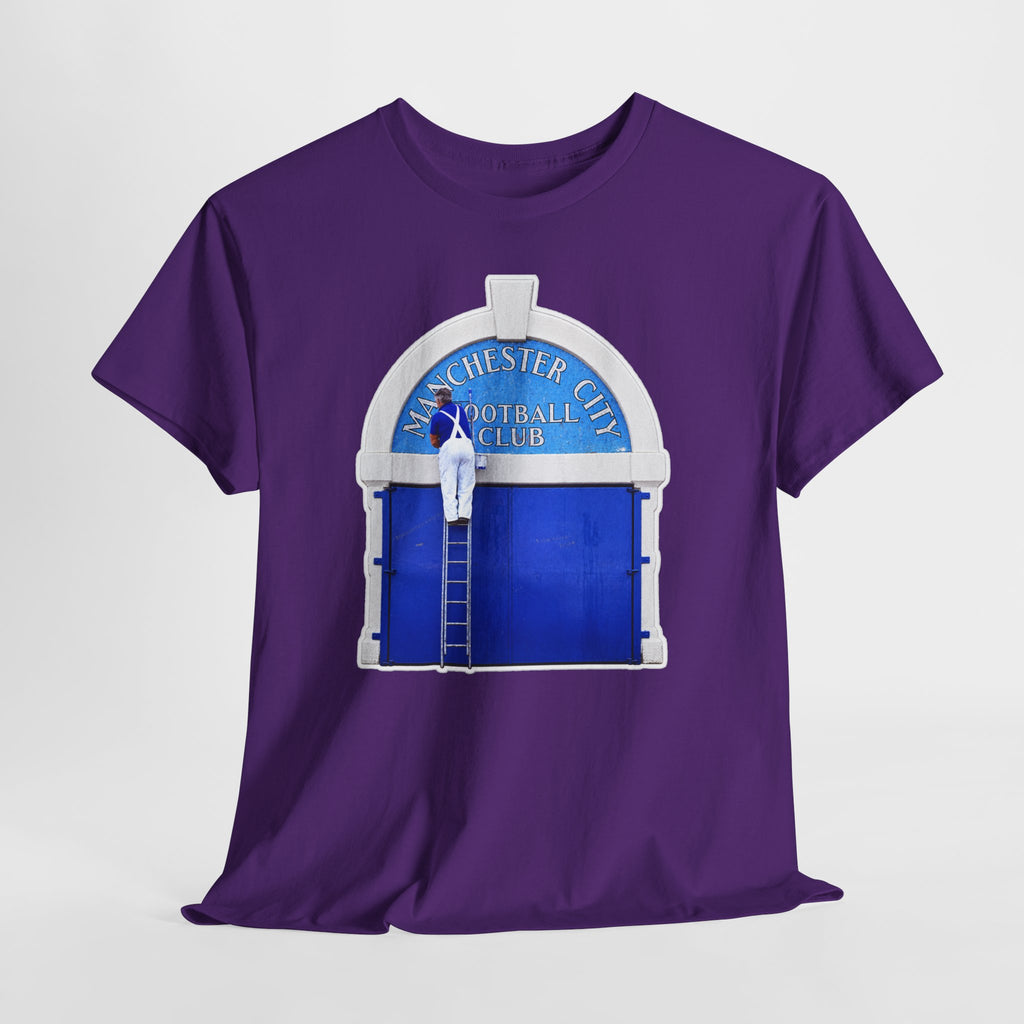 Manchester City Maine Road Inspired Cotton T-Shirt