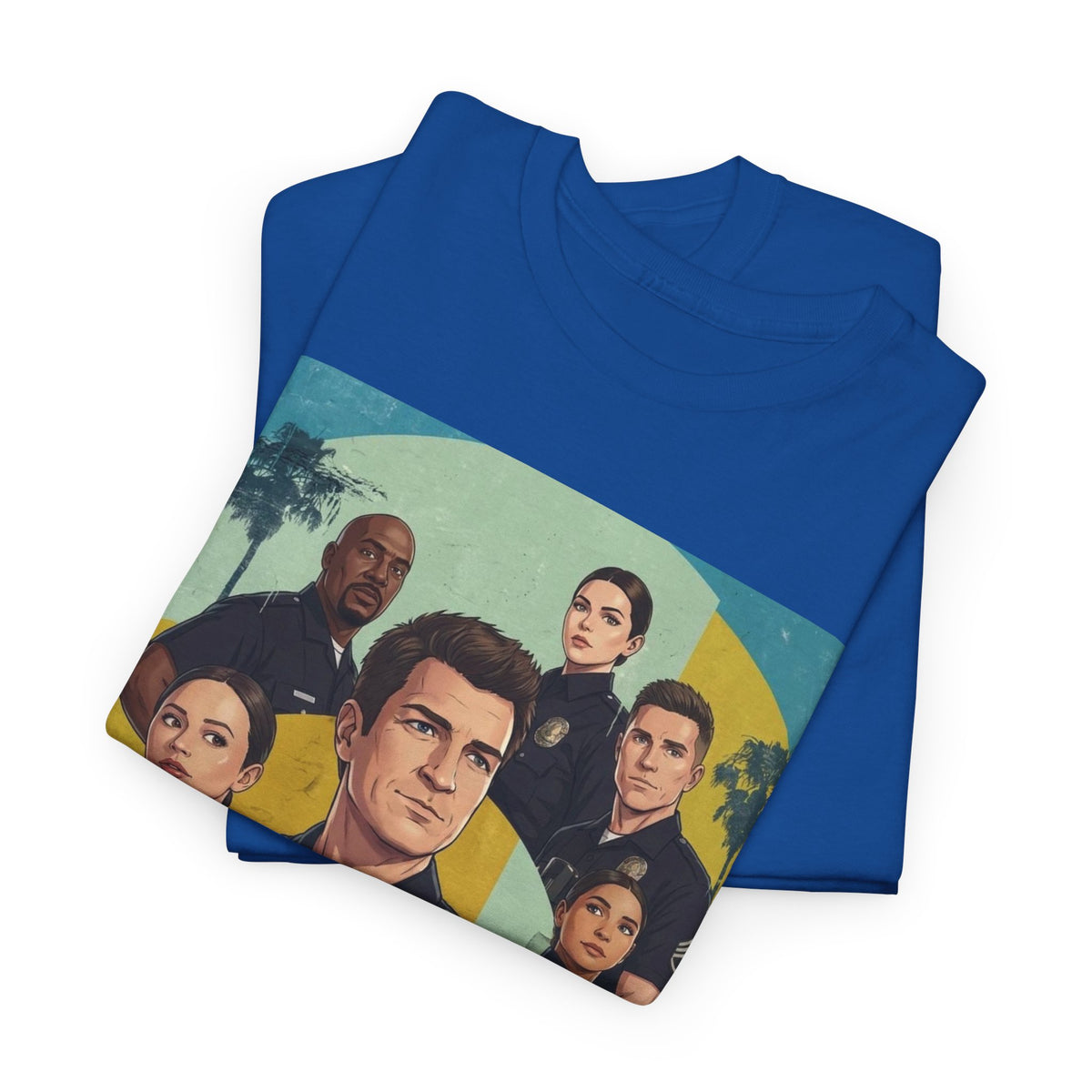 The Rookie TV Cast Graphic Tee — Vintage Poster Style Shirt