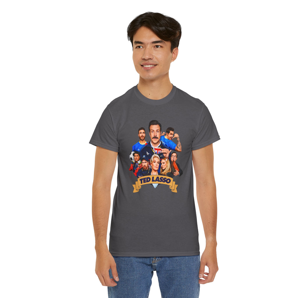 Ted Lasso Inspired Cast Graphic Tee — TV Show Fan Shirt