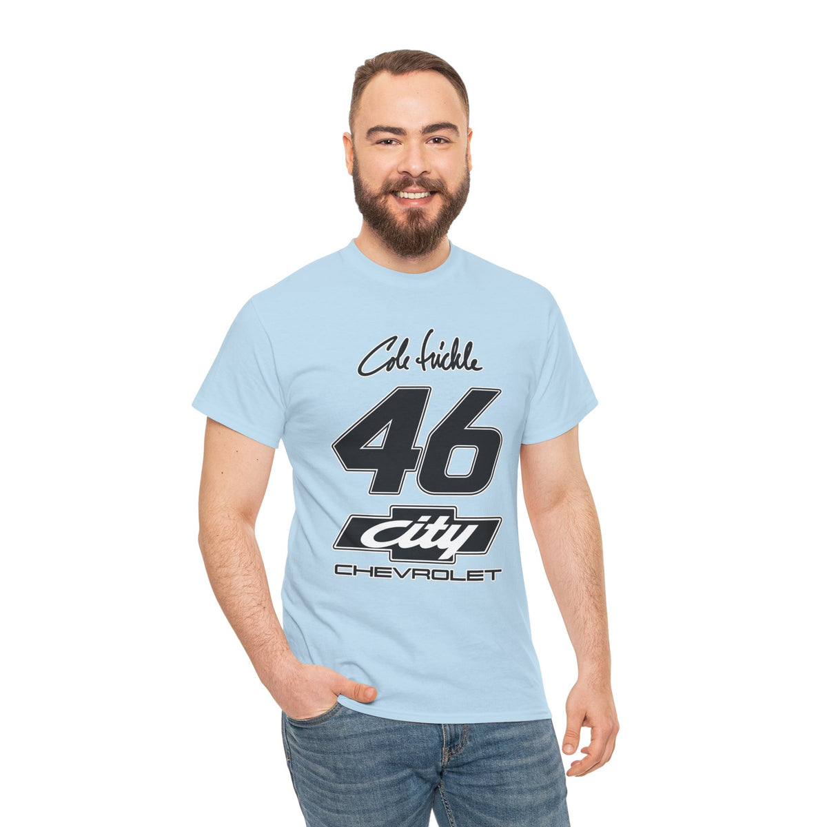 Days of Thunder Cole Trickle Chevrolet '46 City' Racing Number Tee
