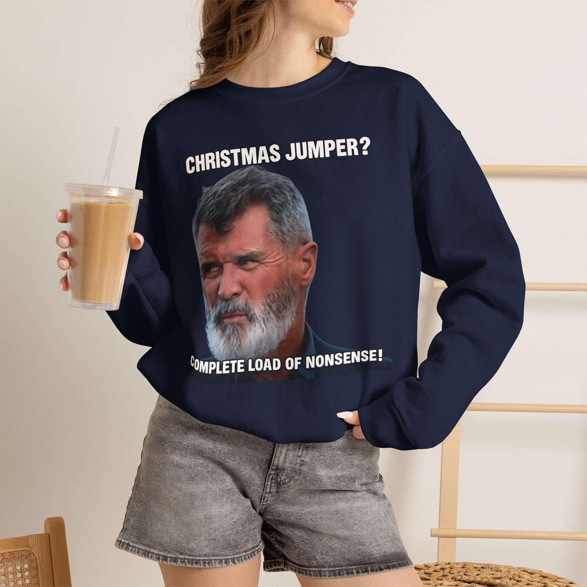 Roy Keane Christmas Jumper? Complete Load of Nonsense Sweatshirt