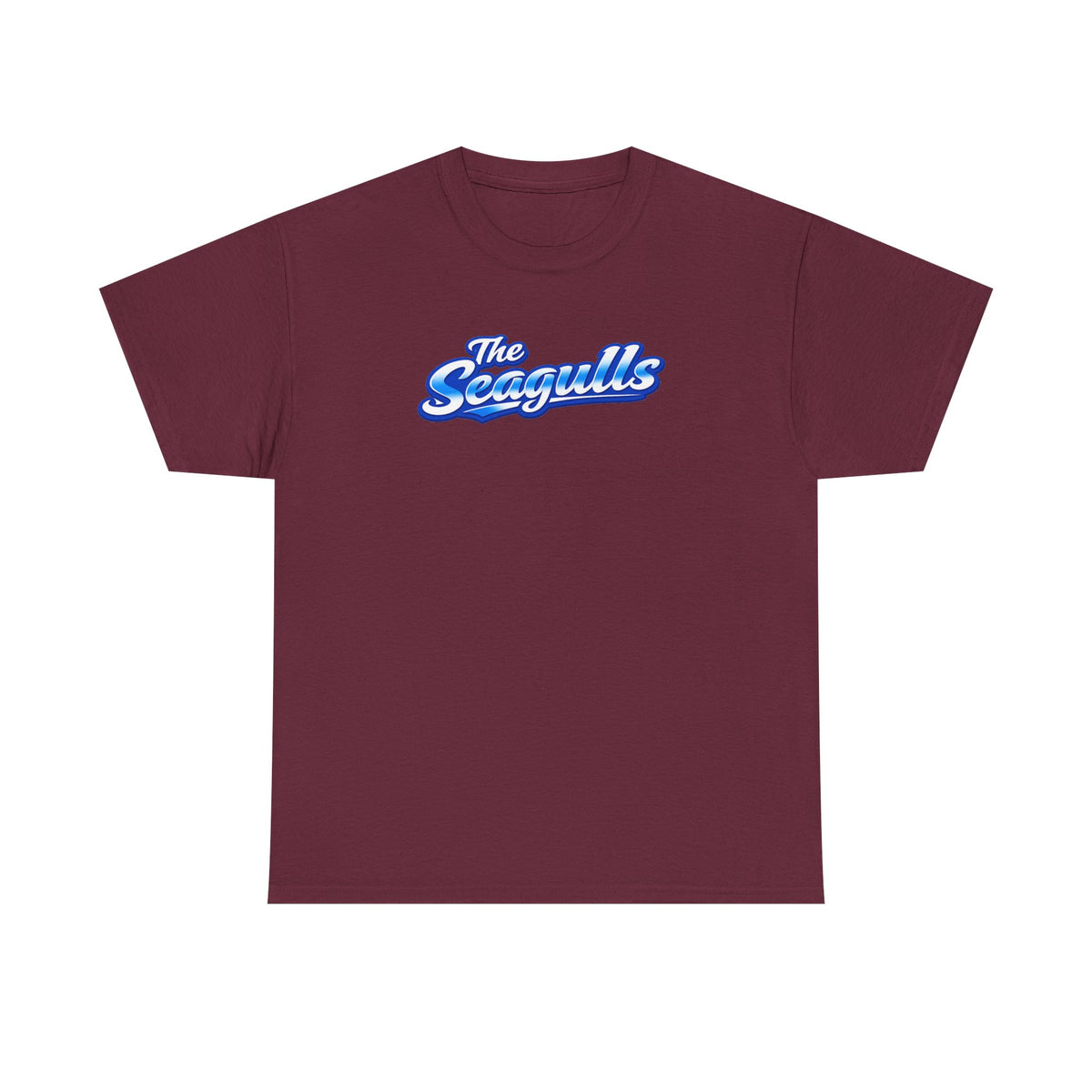 Seagulls Football Script Logo Cotton T-Shirt