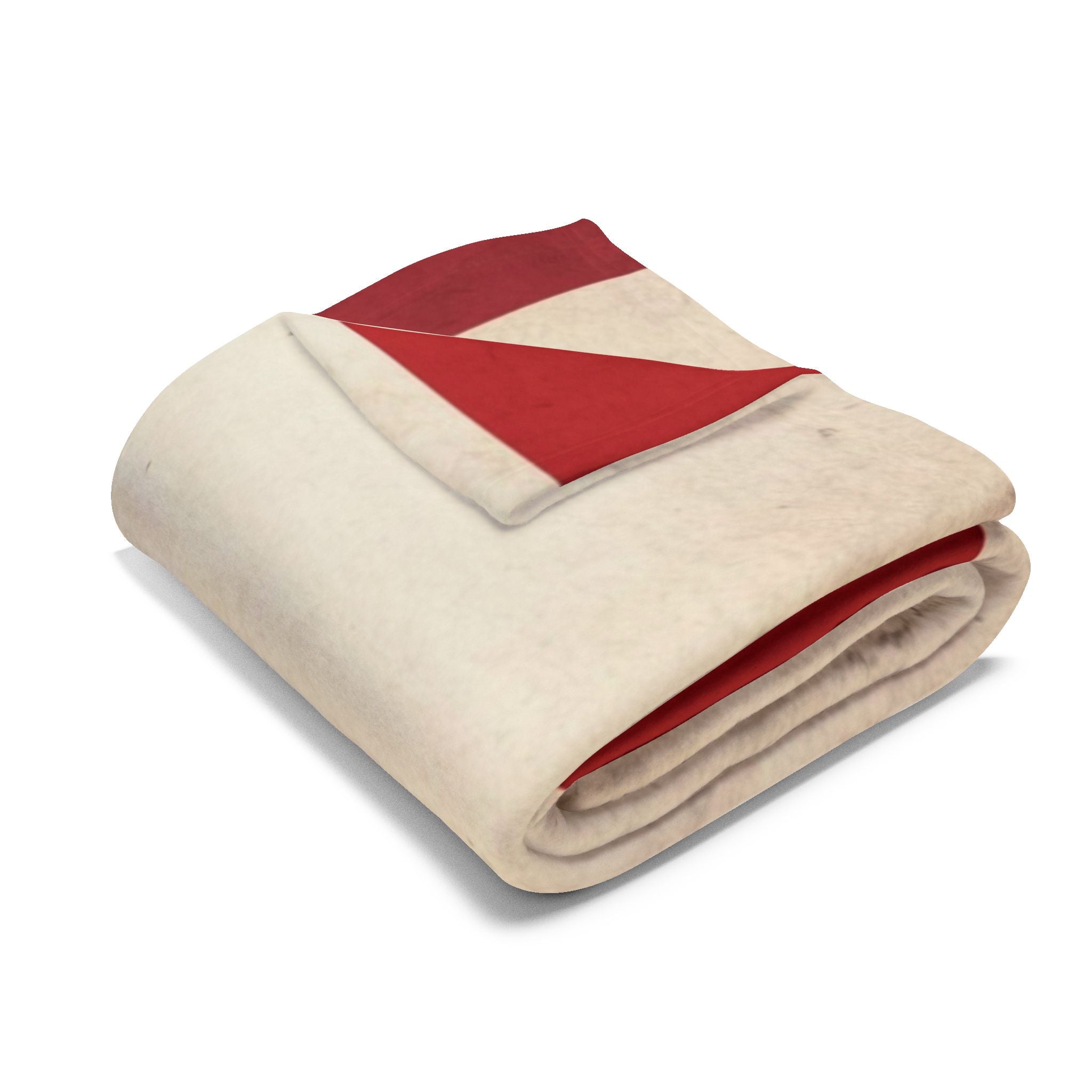 Northern Ireland & USA Flags Fleece Blanket — Vintage British/USA Ulster Flag Design