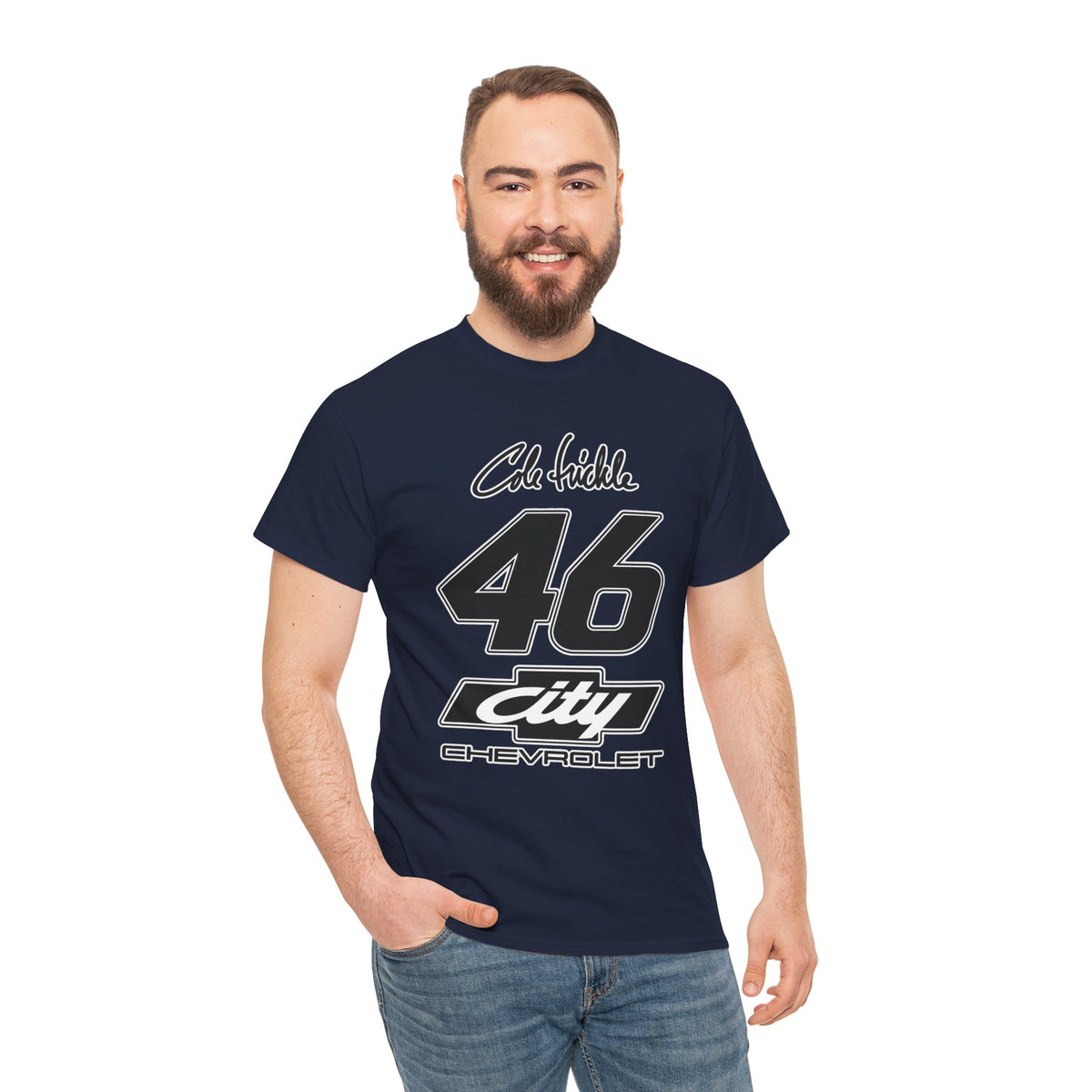 Days of Thunder Cole Trickle Chevrolet '46 City' Racing Number Tee